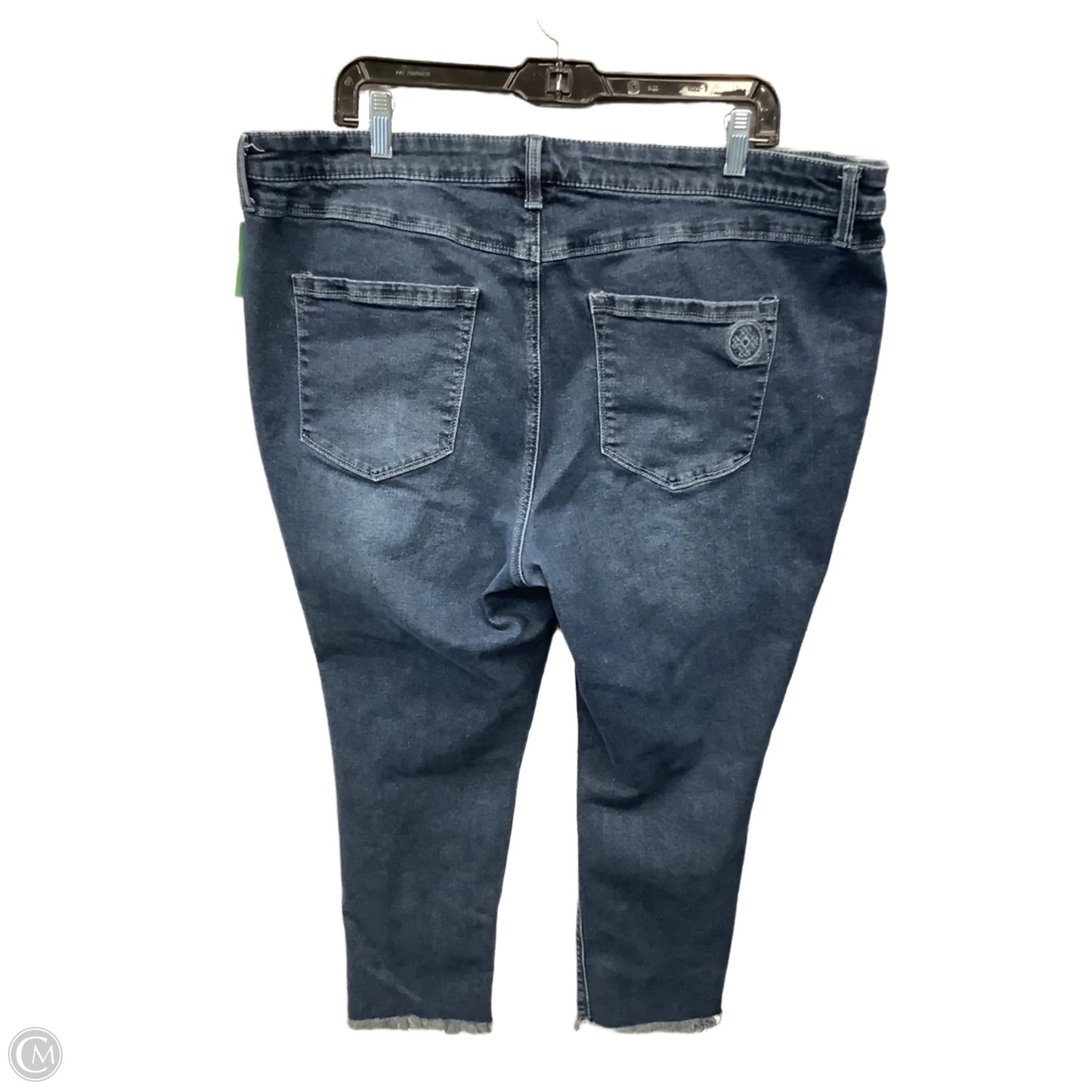 Jeans Skinny By Laurie Felt In Blue Denim, Size: 22