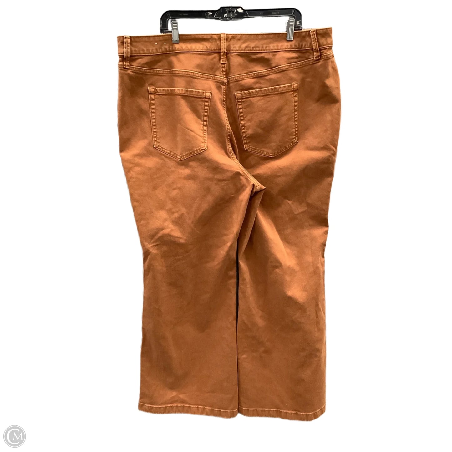 Jeans Straight By Lane Bryant In Brown Denim, Size: 20