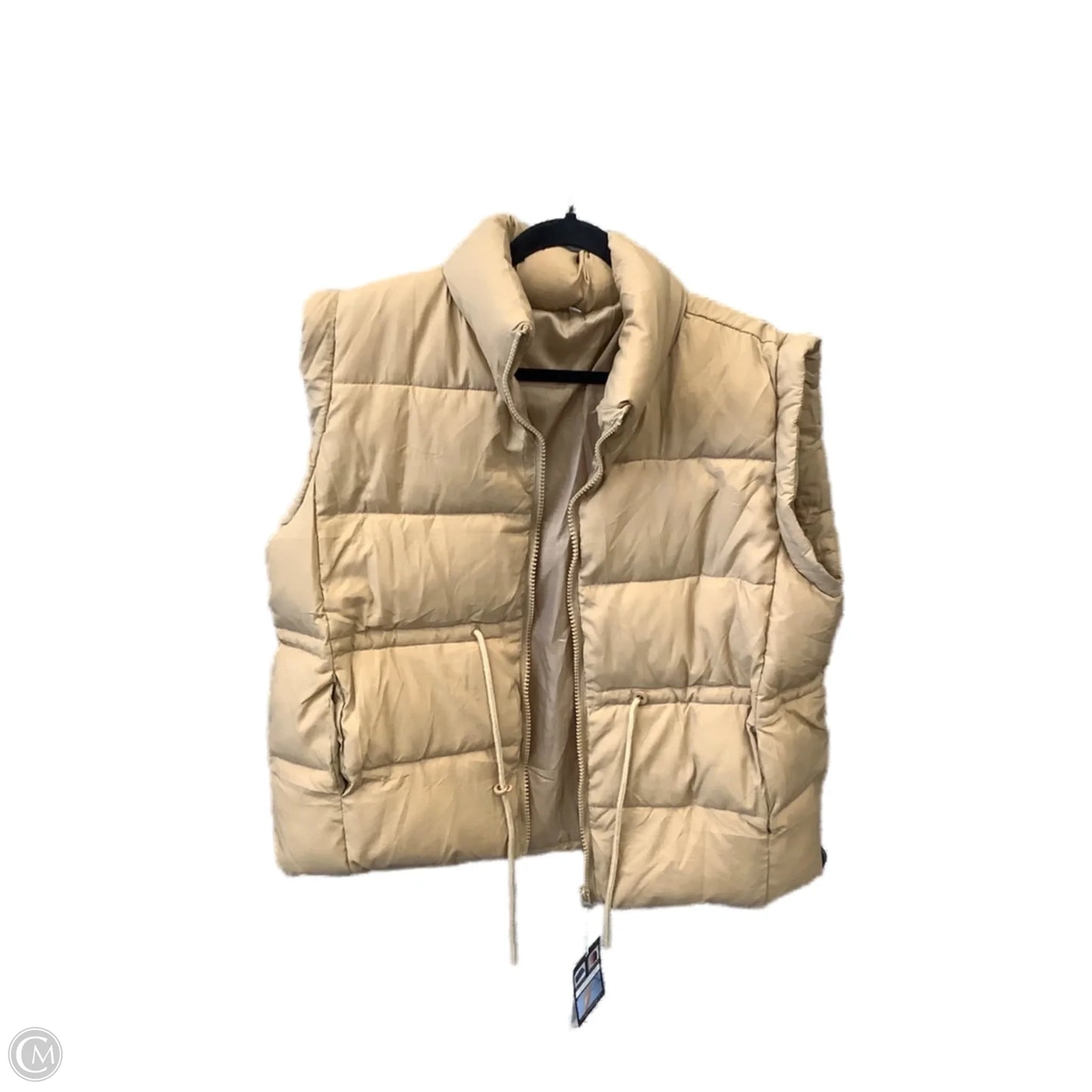 Vest Puffer & Quilted By Clothes Mentor In Brown, Size: Xl