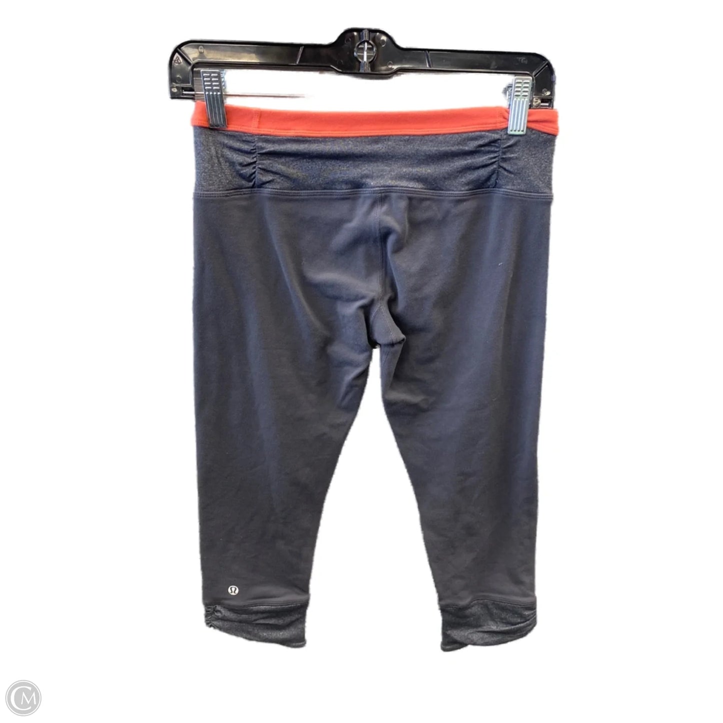Athletic Capris By Lululemon In Grey, Size: 6