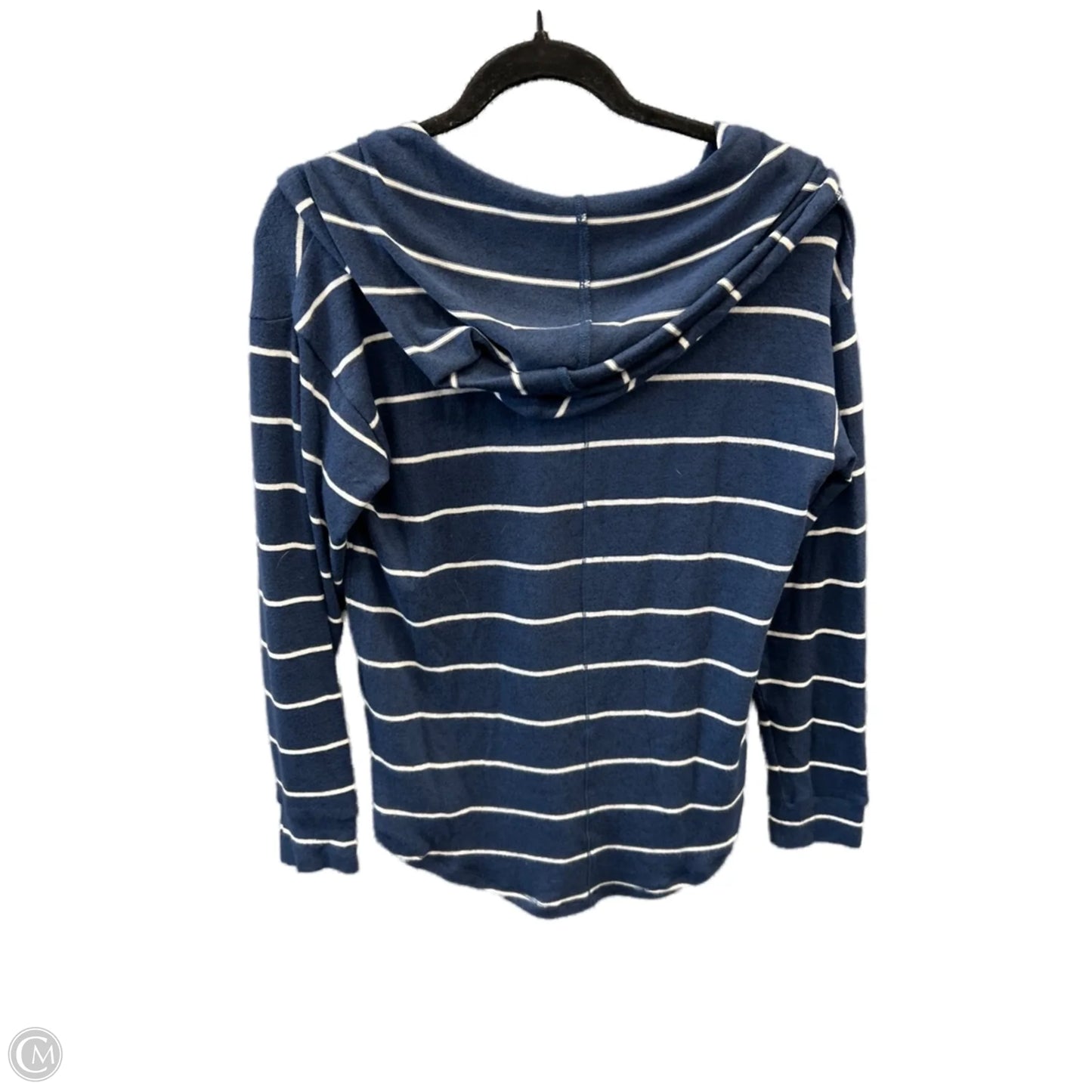 Sweatshirt Hoodie By Market & Spruce In Striped Pattern, Size: S