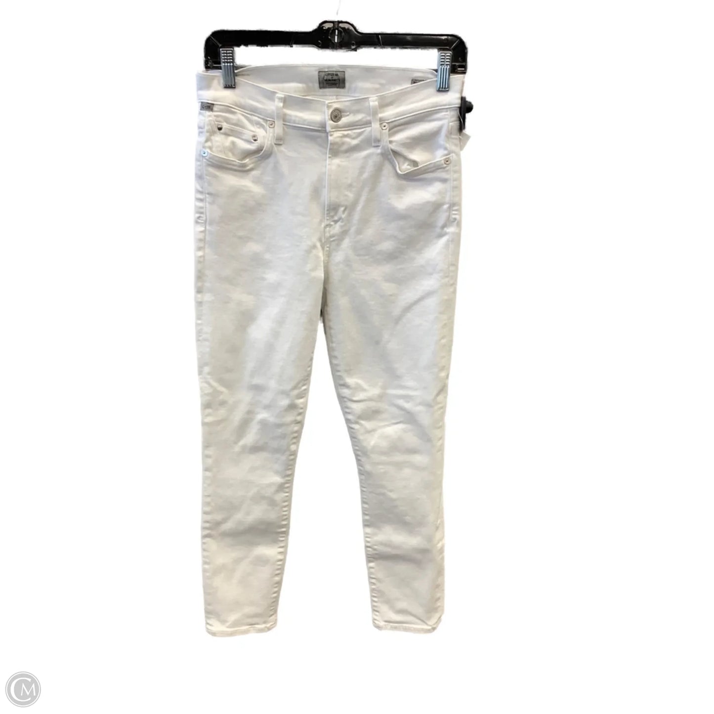 Jeans Skinny By Citizens Of Humanity In White Denim, Size: 6