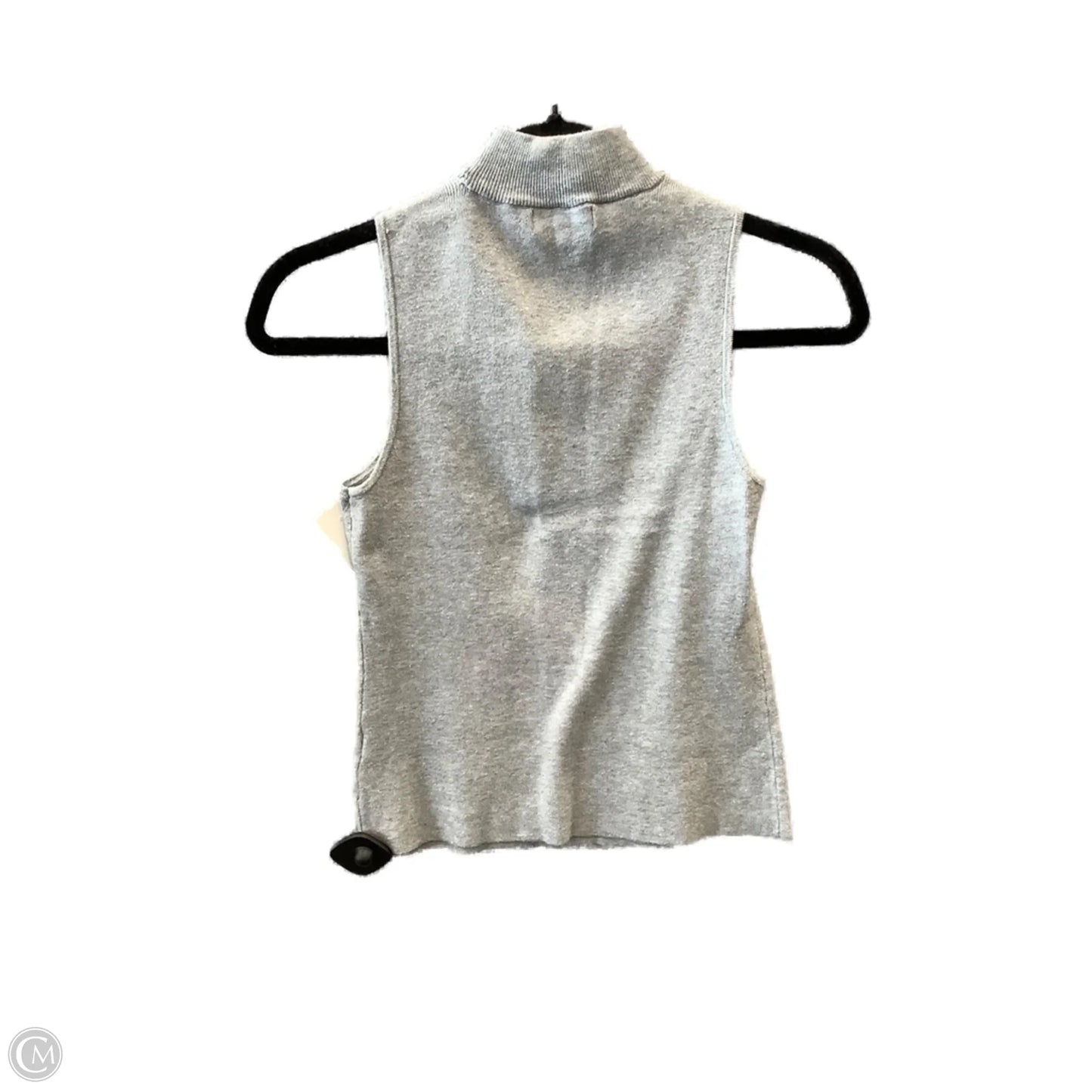 Top Sleeveless By Nine West In Grey, Size: S