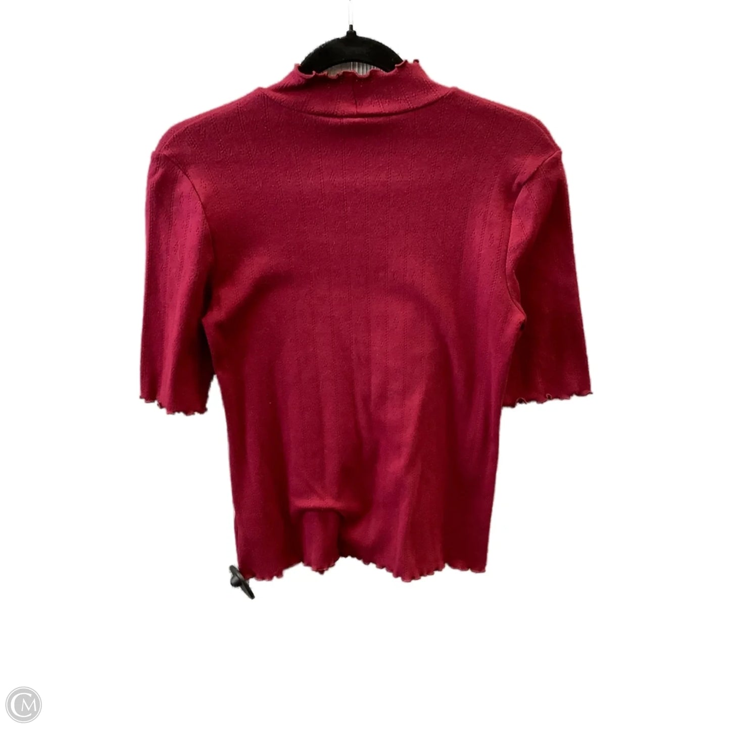 Top Short Sleeve By Gap In Red, Size: M