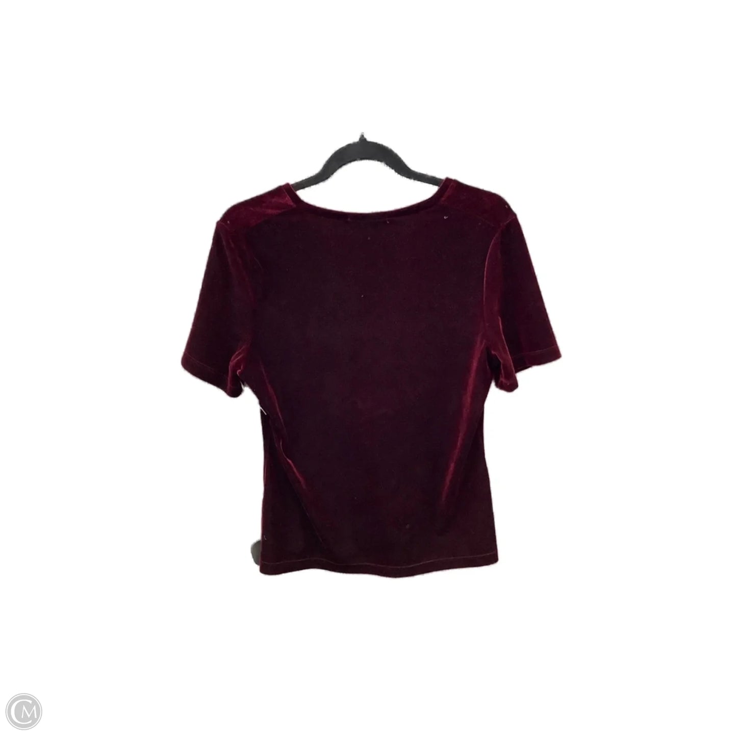 Top Short Sleeve By Clothes Mentor In Red, Size: L