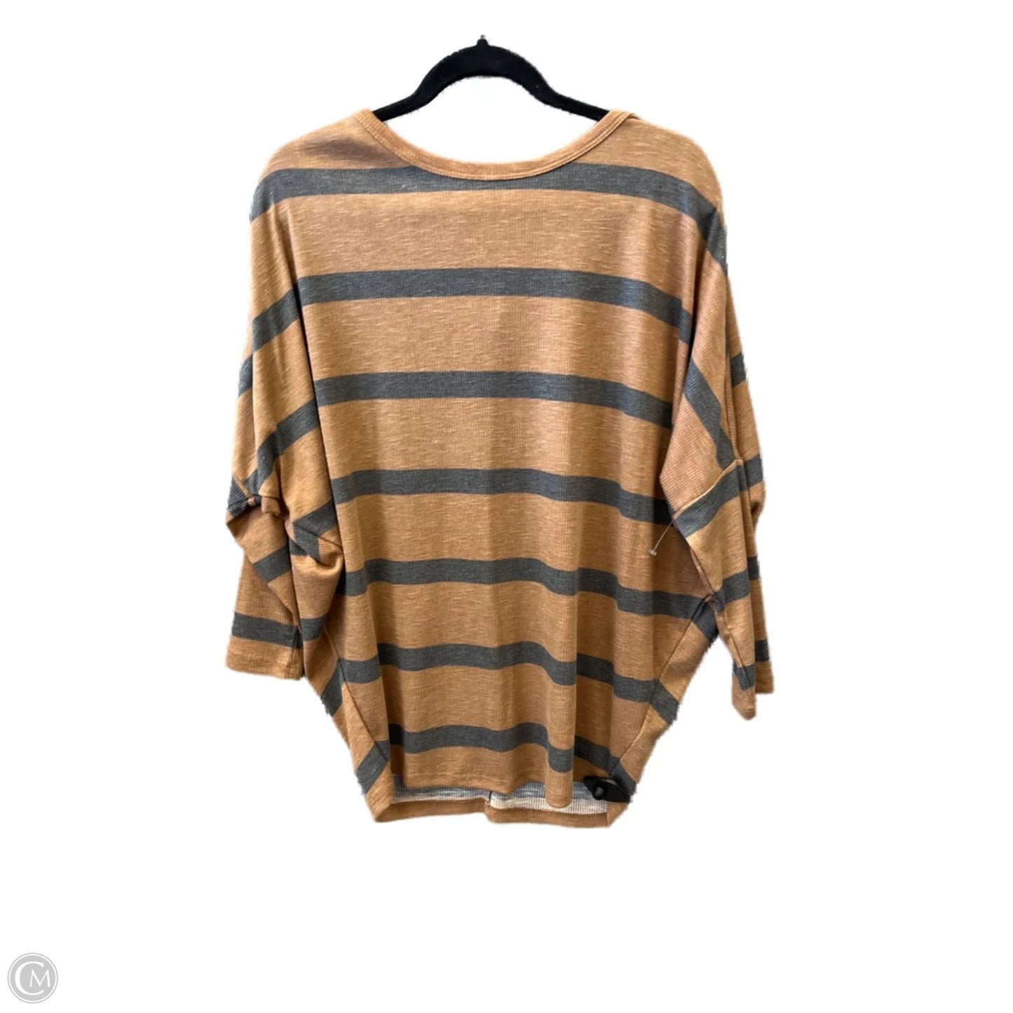 Top Long Sleeve By Maurices In Striped Pattern, Size: Xs