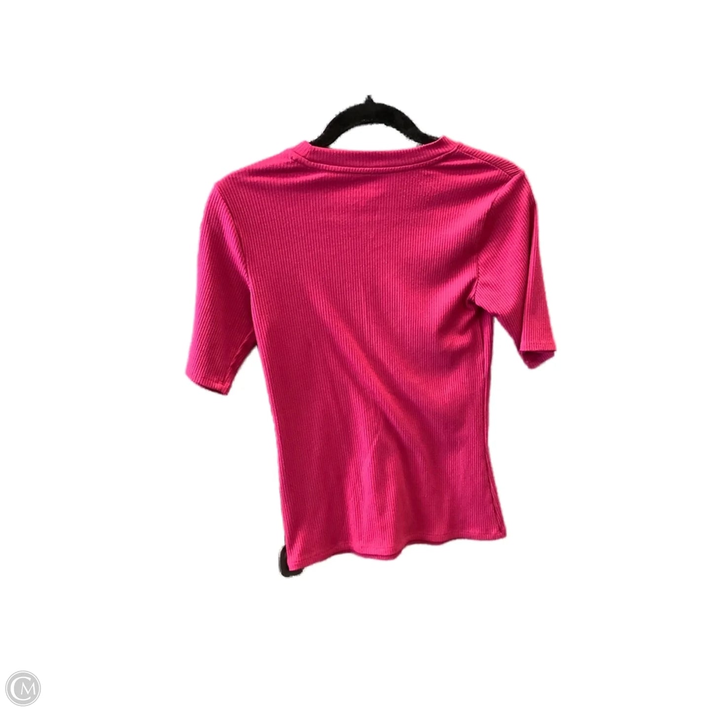 Top Short Sleeve By Simply Vera In Pink, Size: Xs