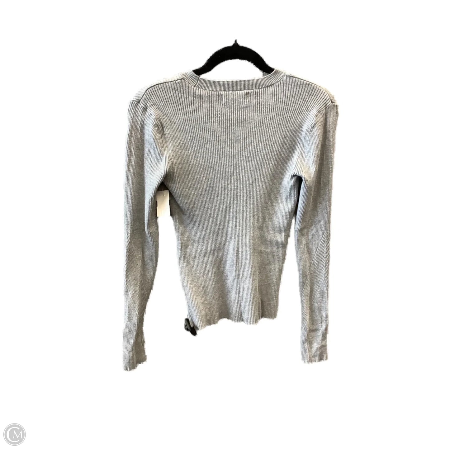 Sweater By Nine West In Grey, Size: Xs