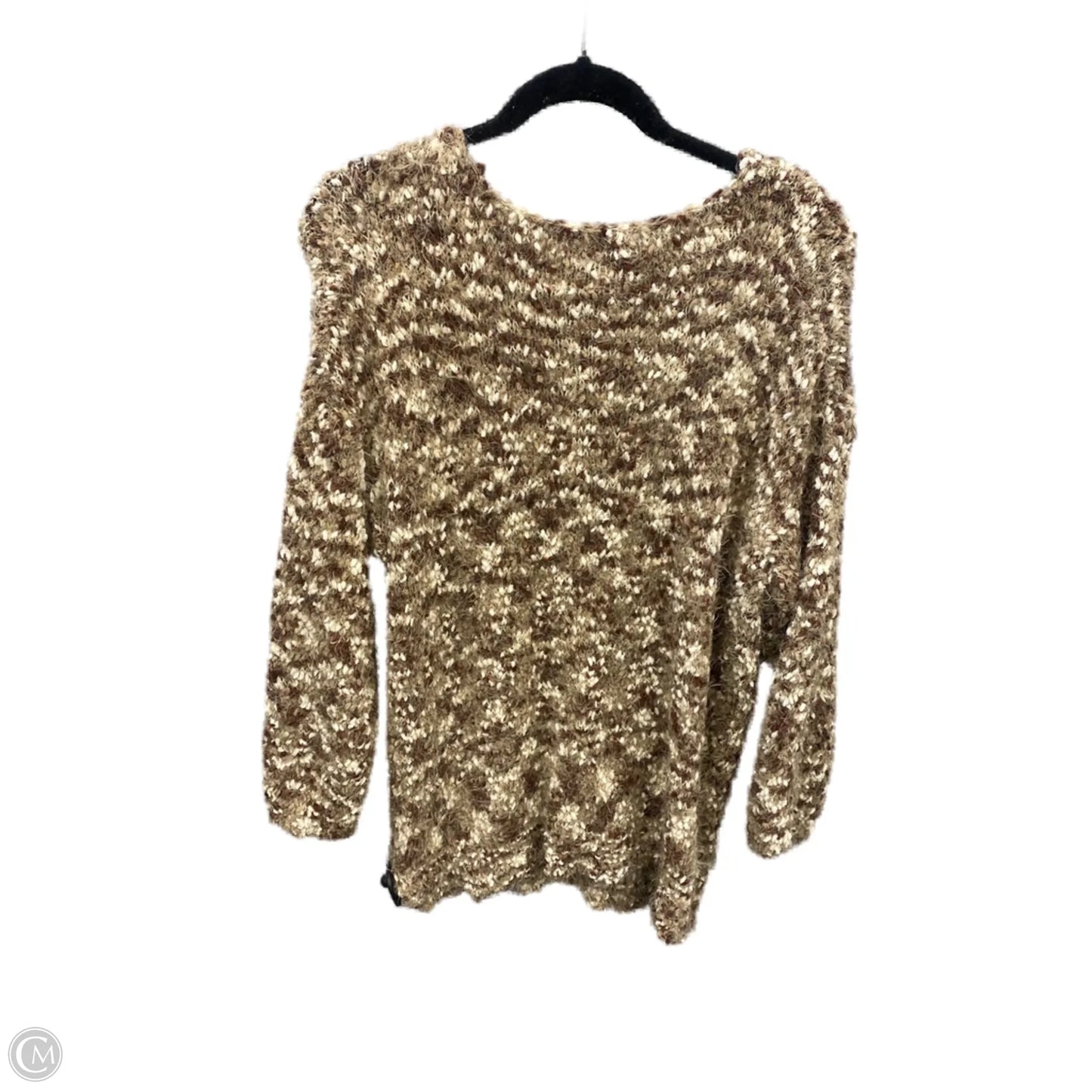 Sweater By Simply Noelle In Brown, Size: S