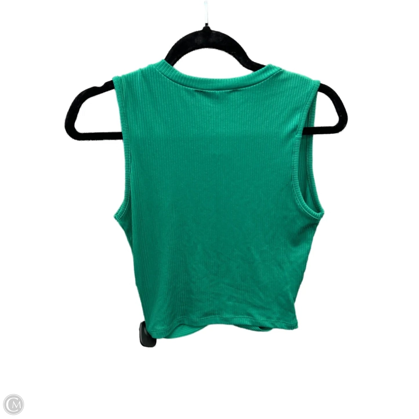 Top Sleeveless By Clothes Mentor In Green, Size: L