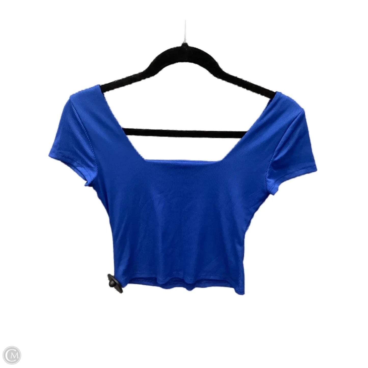 Top Short Sleeve By Clothes Mentor In Blue, Size: S