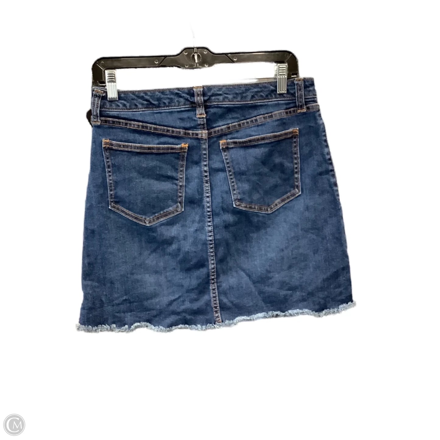 Skirt Mini & Short By Universal Thread In Blue Denim, Size: 6