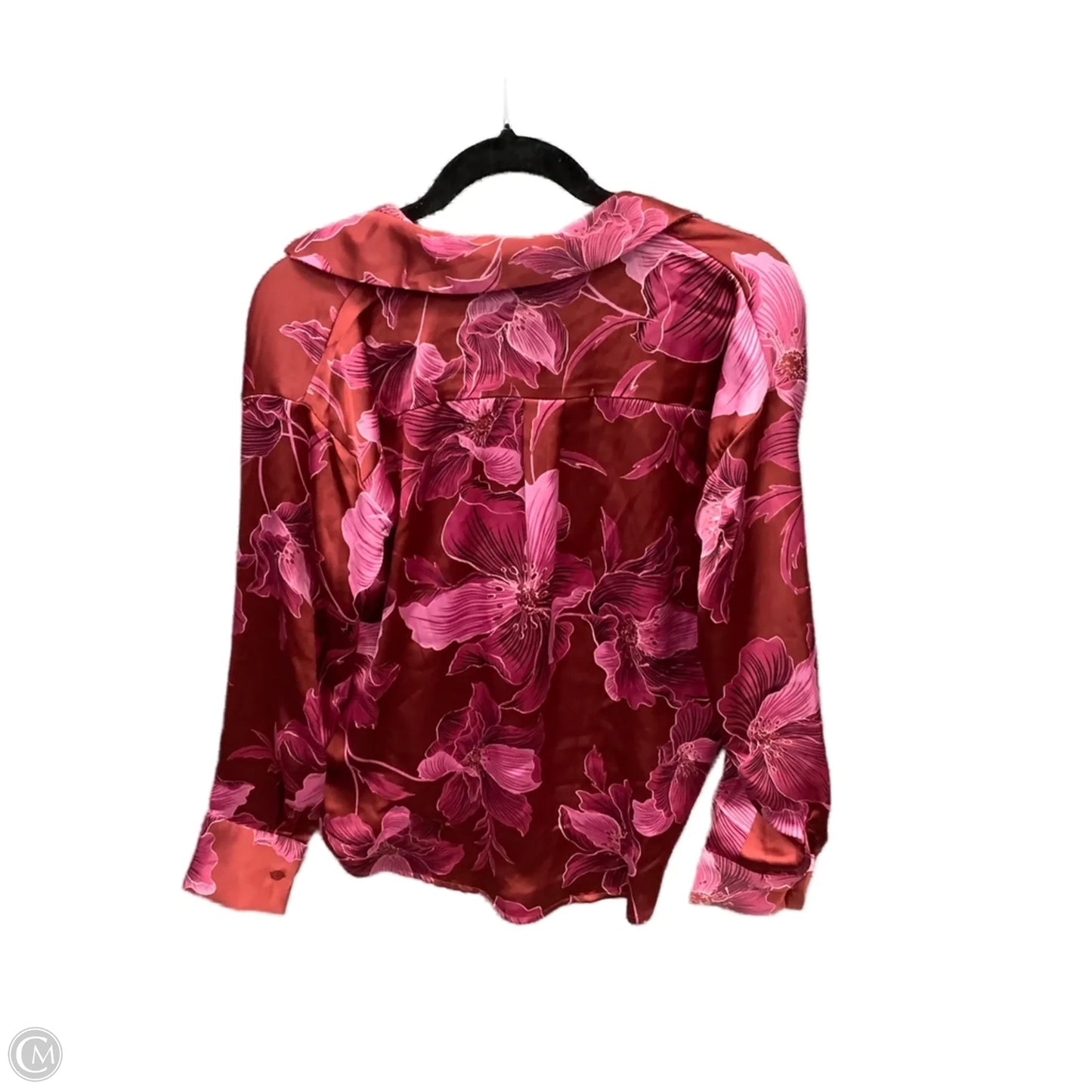 Top Long Sleeve By Bailey 44 In Floral Print, Size: S