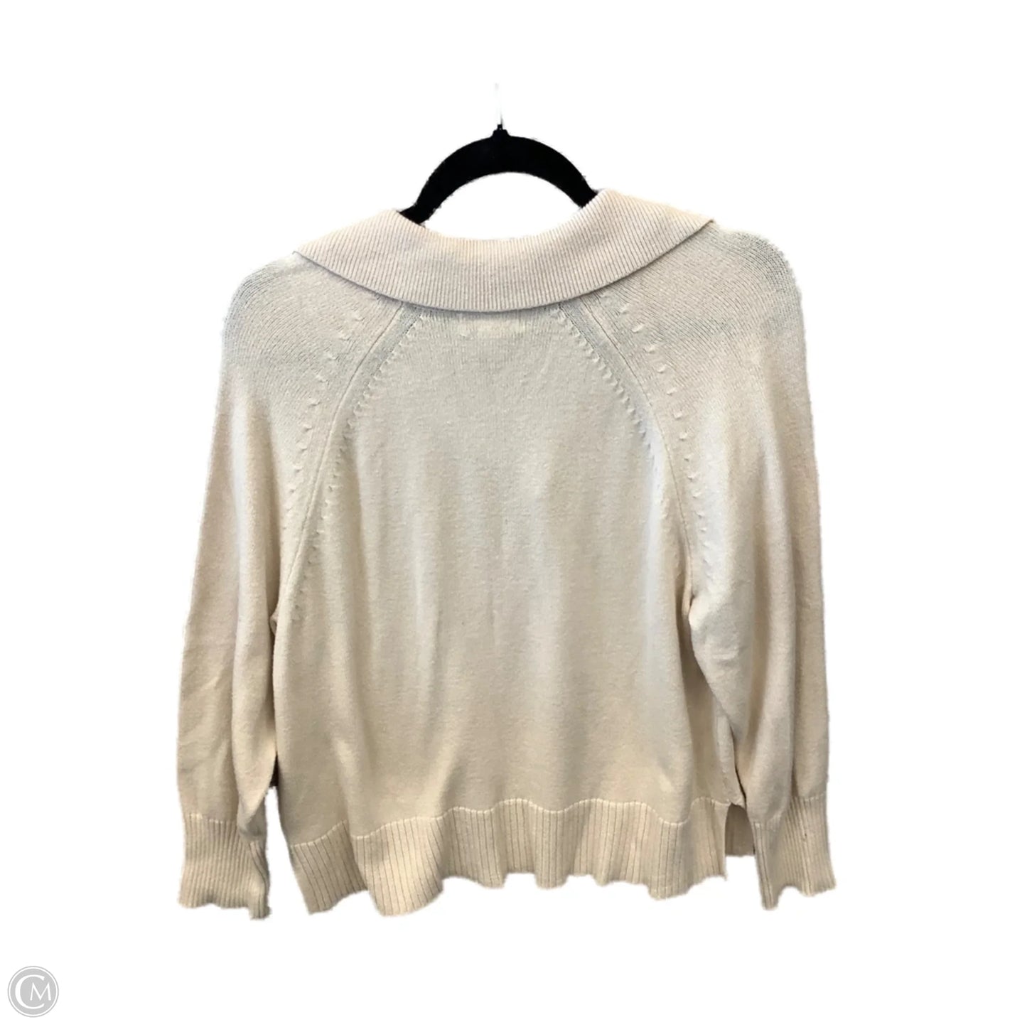 Sweater By Ava & Viv In Cream, Size: Xl