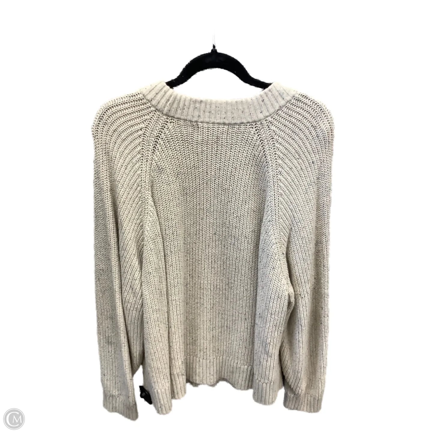 Sweater By Old Navy In Cream, Size: Xxl
