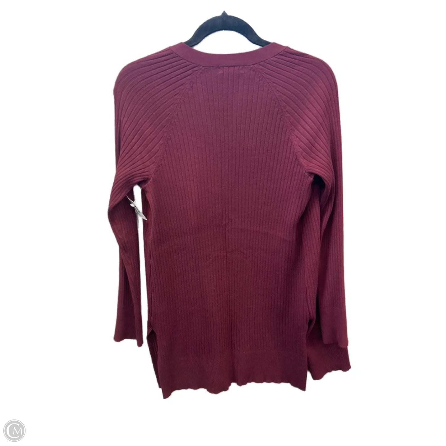 Cardigan By Verve Ami In Maroon, Size: S