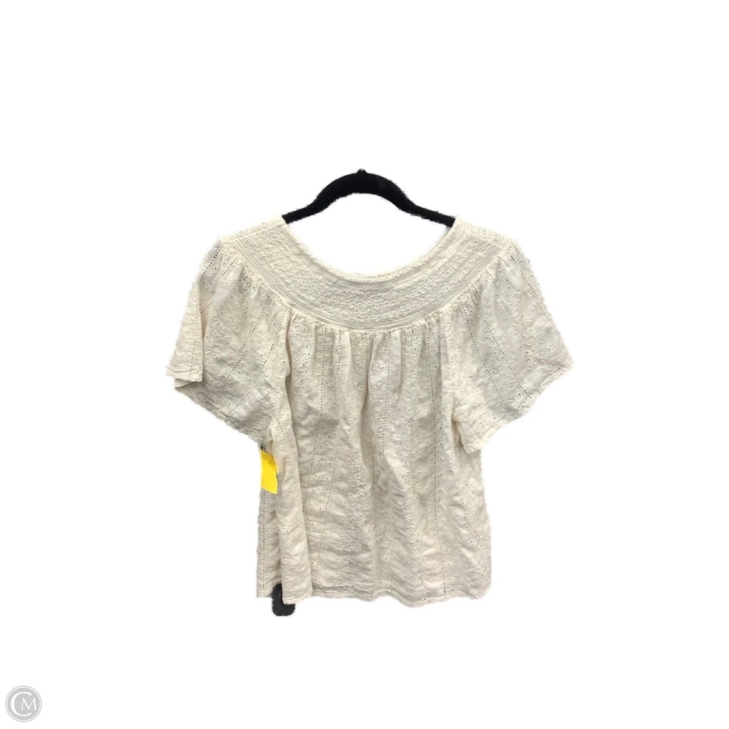 Top Sleeveless By Old Navy In Cream, Size: M