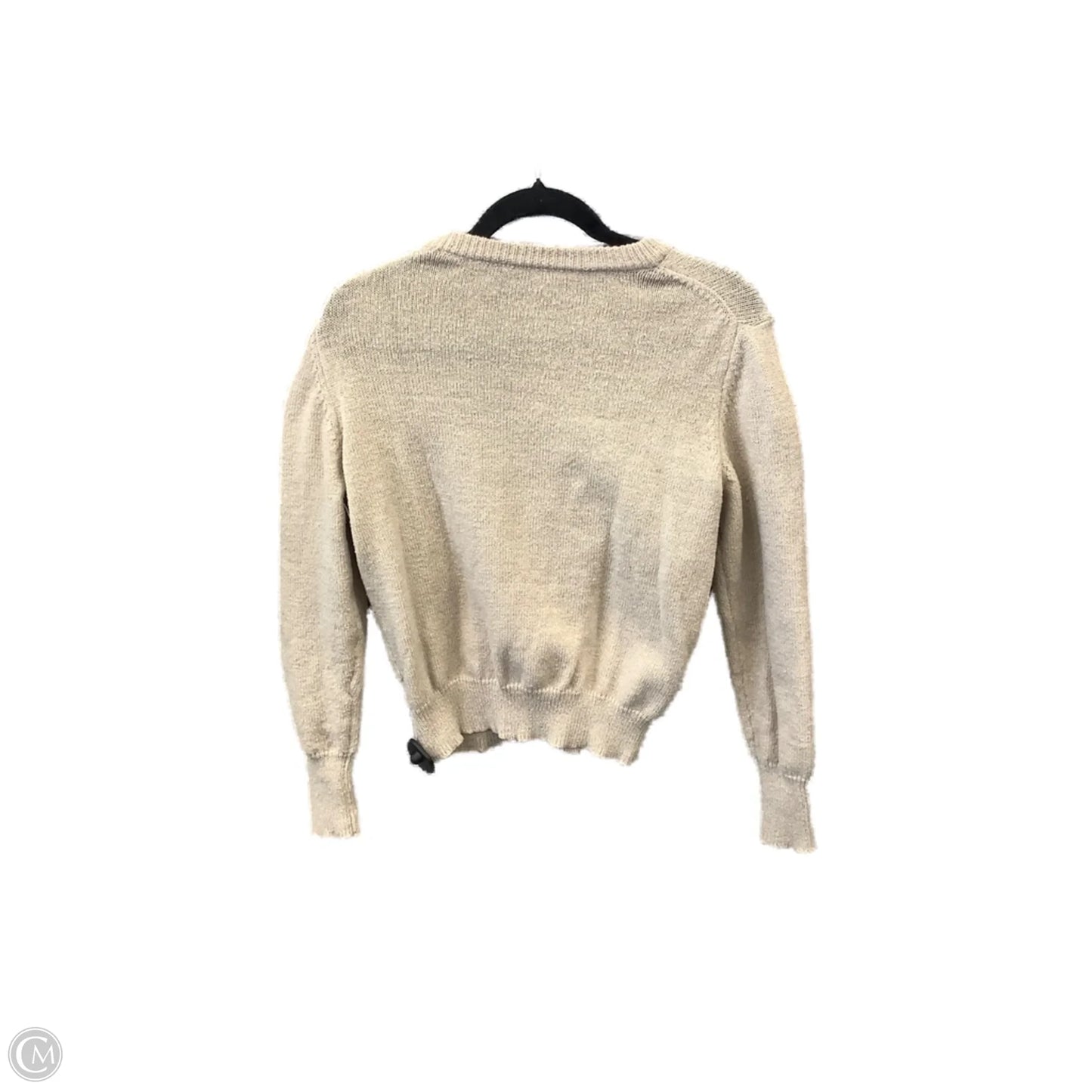 Sweater By Clothes Mentor In Beige, Size: M