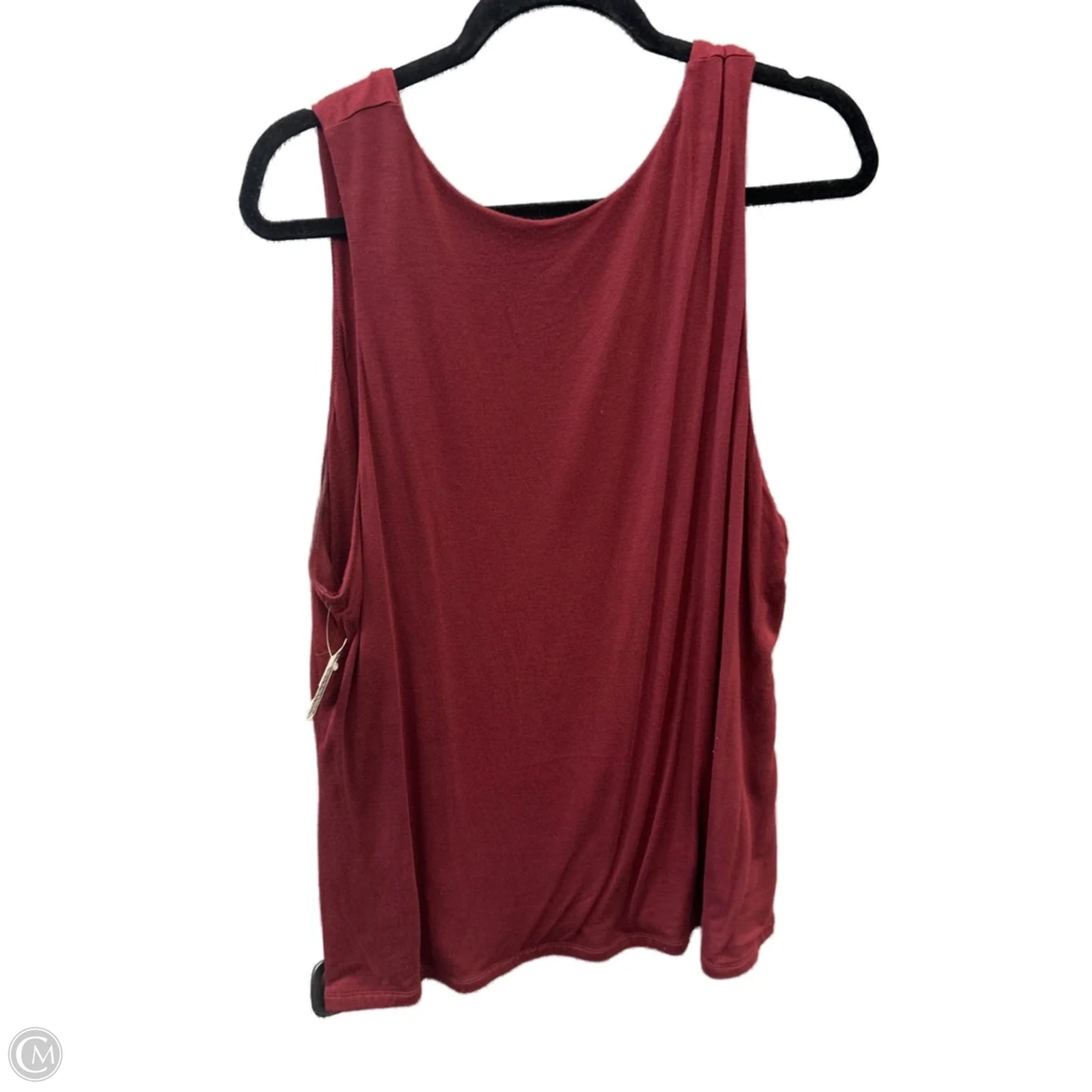 Top Sleeveless By Maurices In Red, Size: 2x