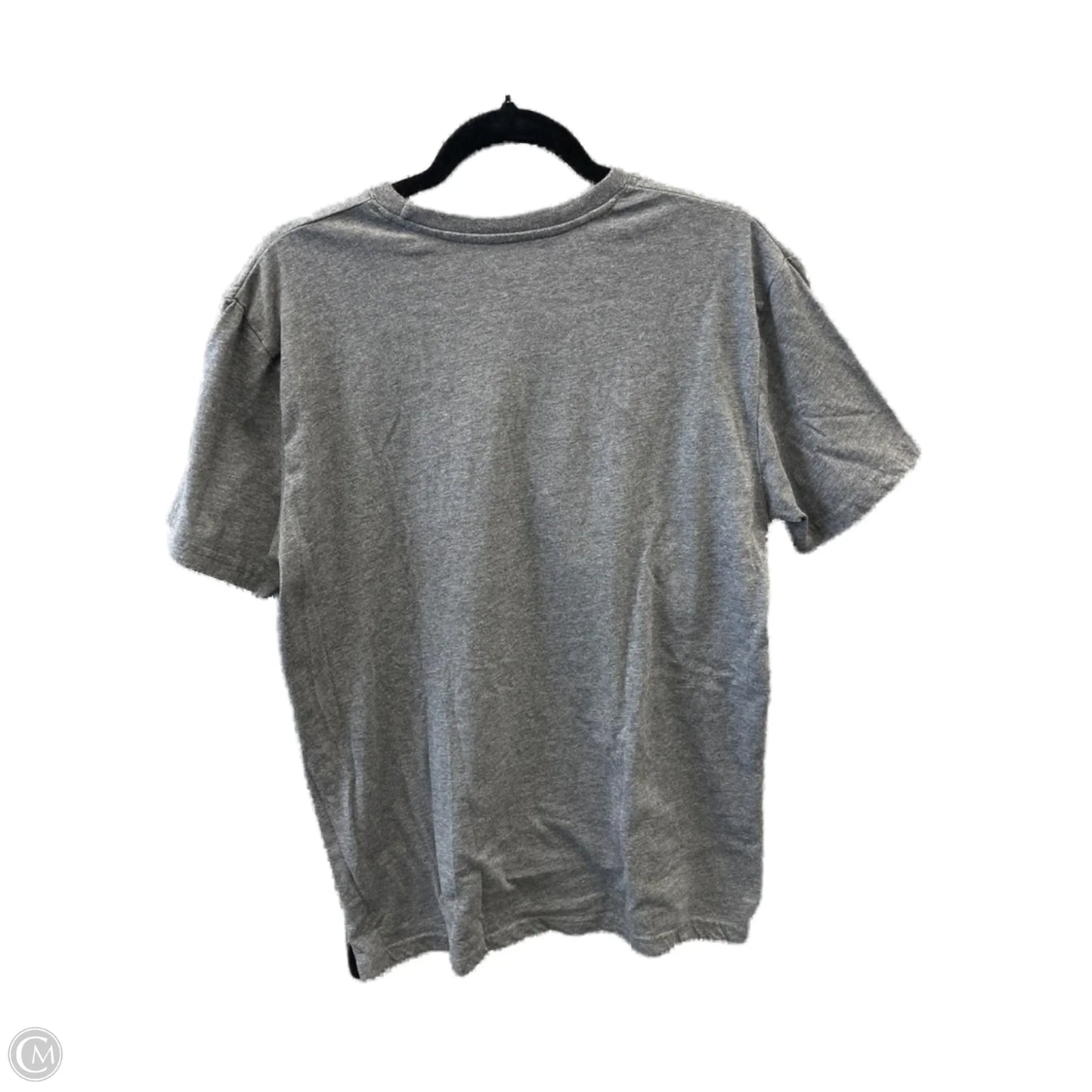 Top Short Sleeve By Clothes Mentor In Grey, Size: L