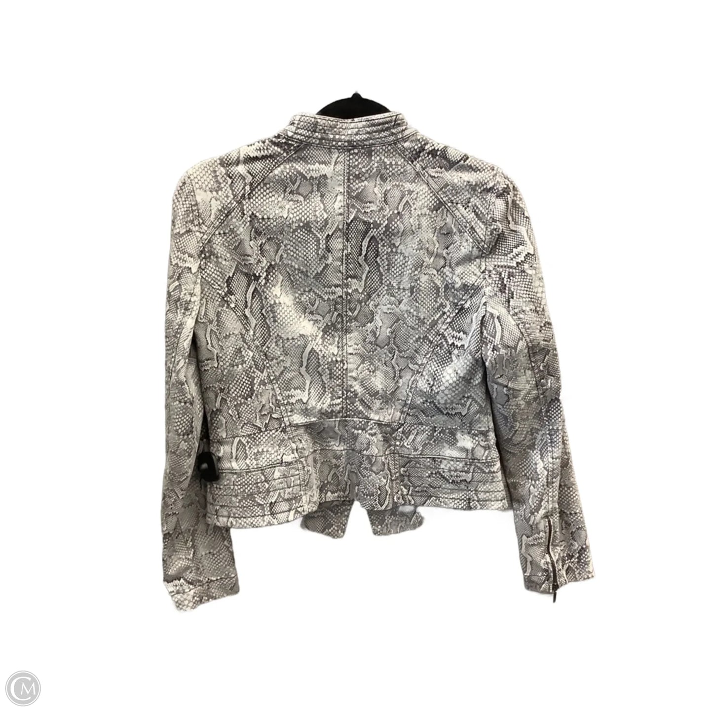 Jacket Other By White House Black Market In Snakeskin Print, Size: M