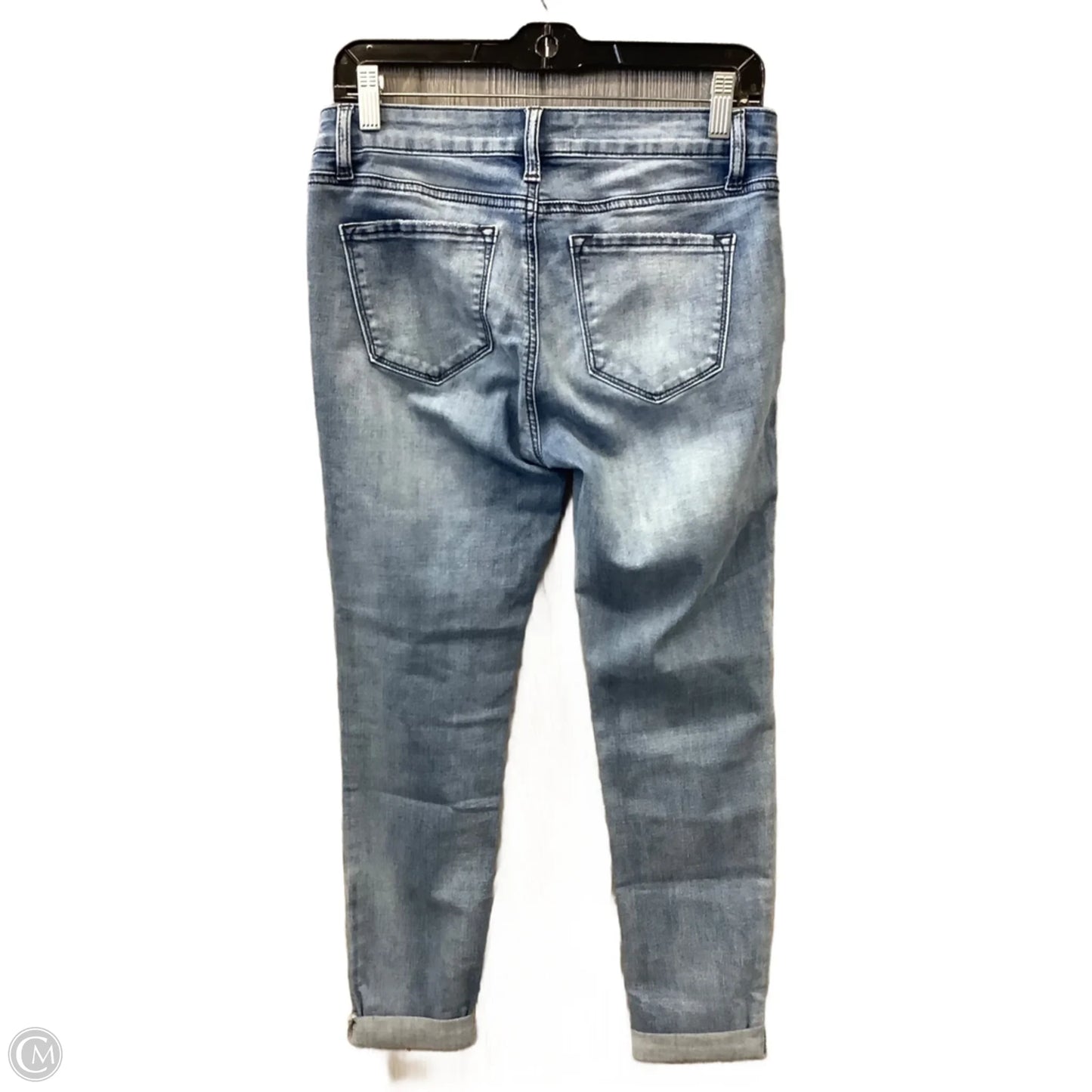 Jeans Skinny By Kancan In Blue Denim, Size: 6