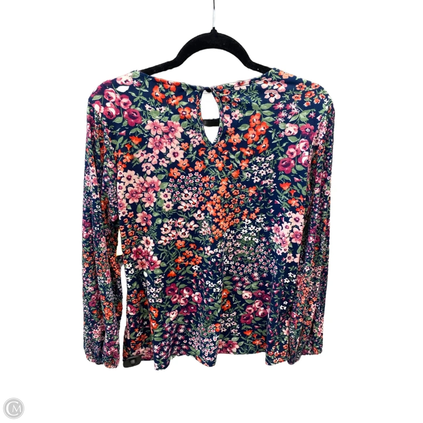 Top Long Sleeve By Faith And Joy In Floral Print, Size: S