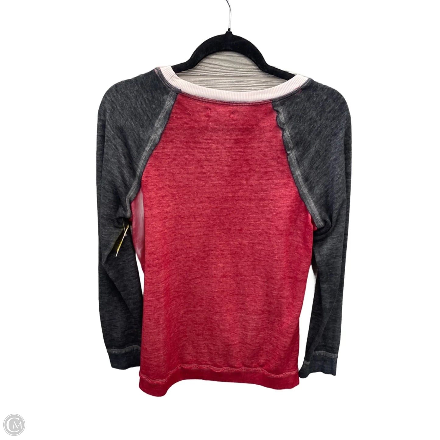 Top Long Sleeve By Maurices In Red, Size: M