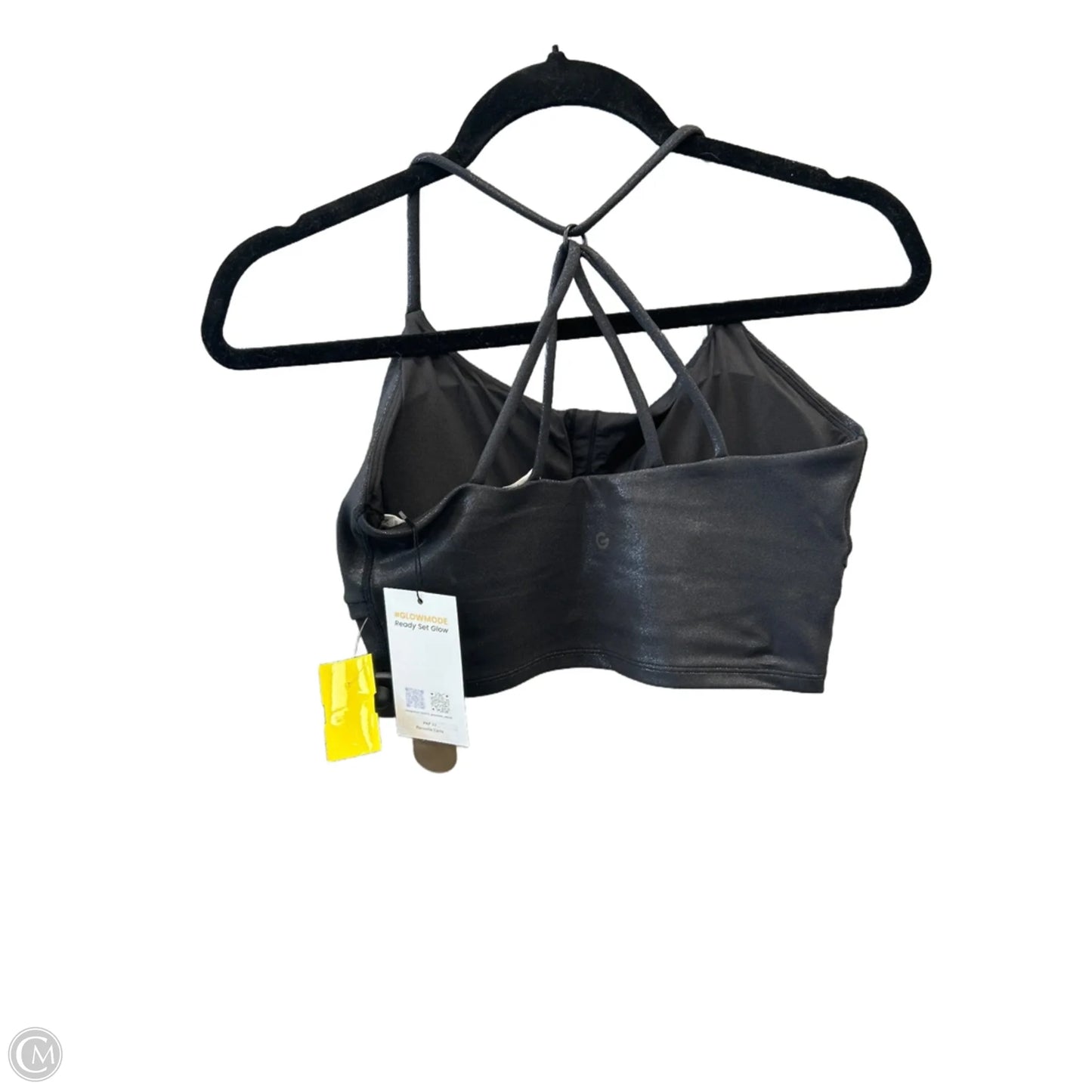Athletic Bra By Clothes Mentor In Black, Size: M