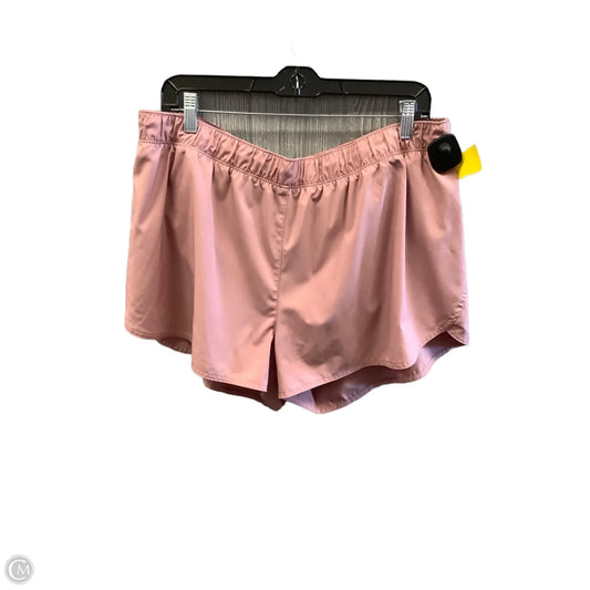 Athletic Shorts By Old Navy In Pink, Size: Xl