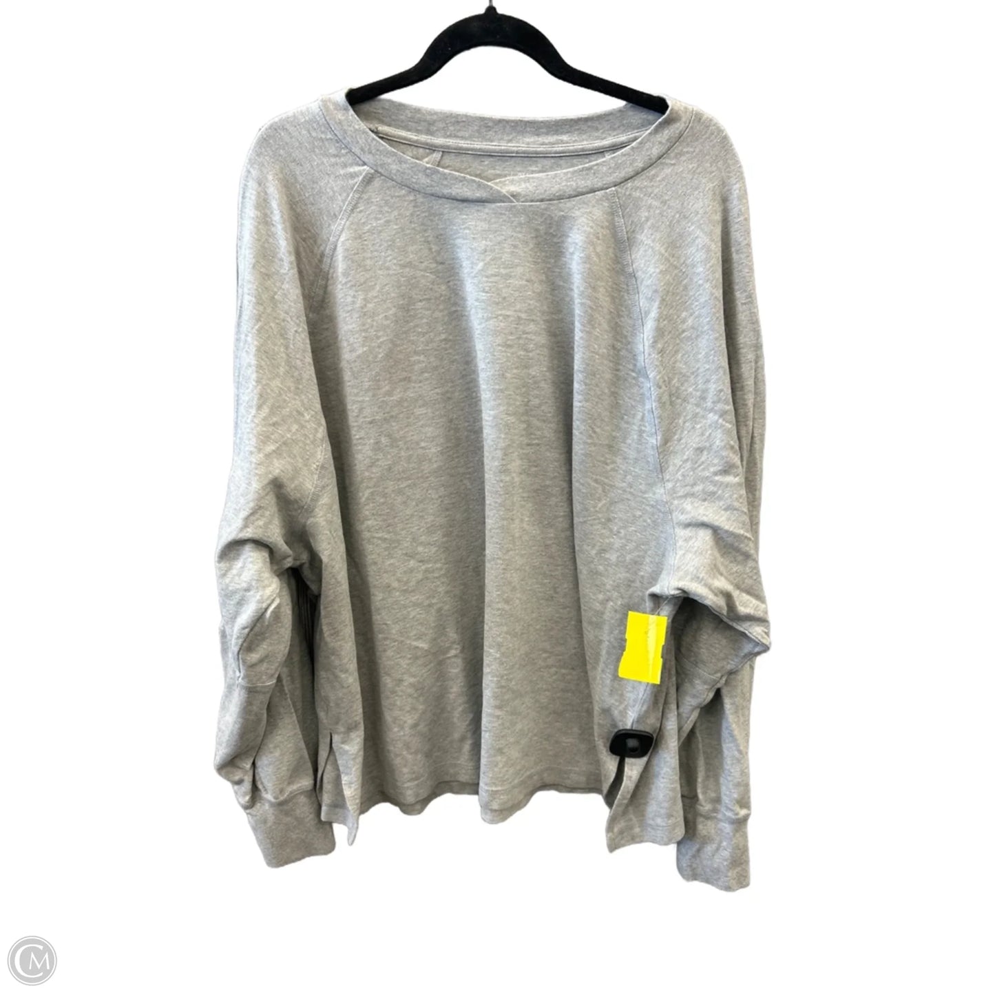 Top Long Sleeve By Aerie In Grey, Size: Xl