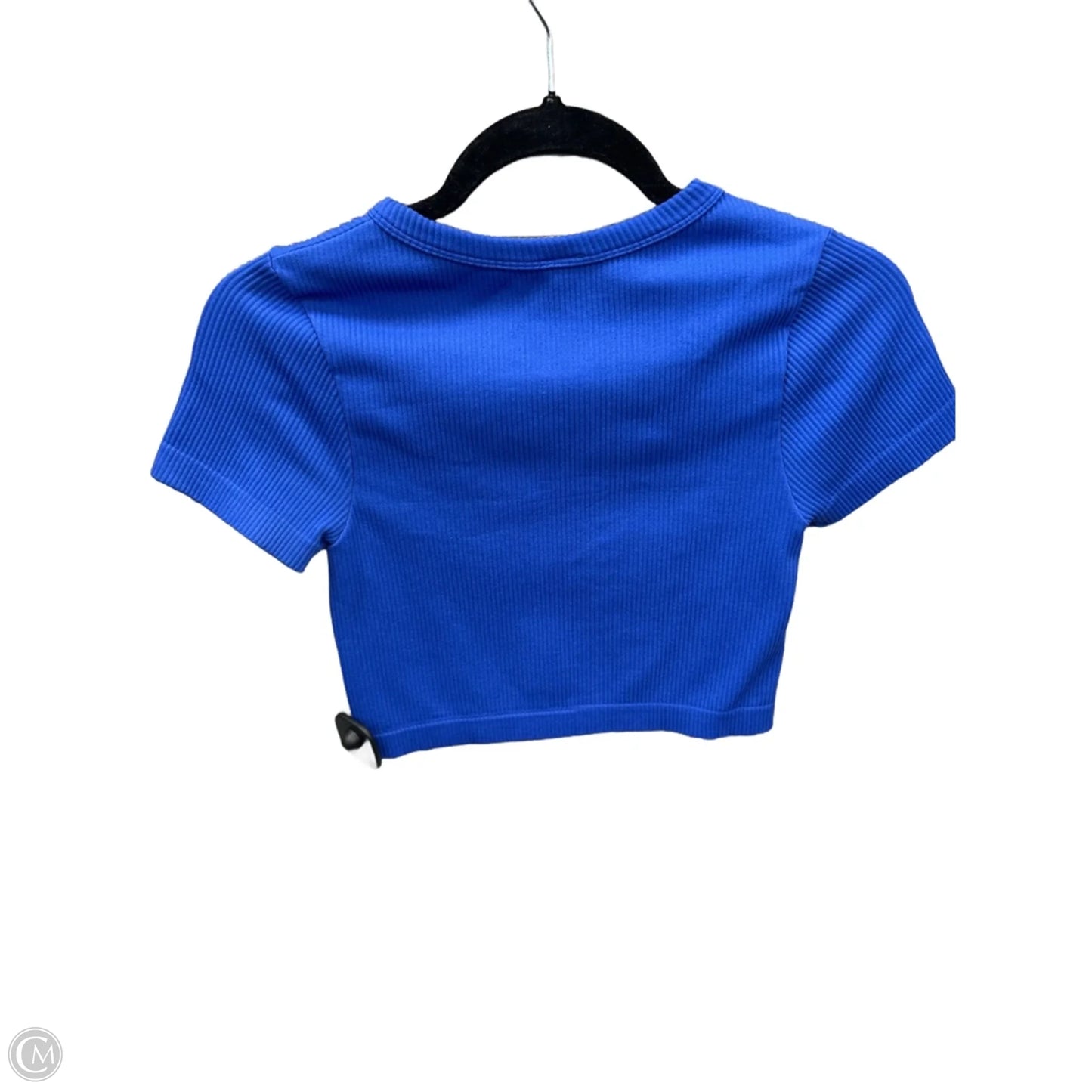 Top Short Sleeve By Clothes Mentor In Blue, Size: S
