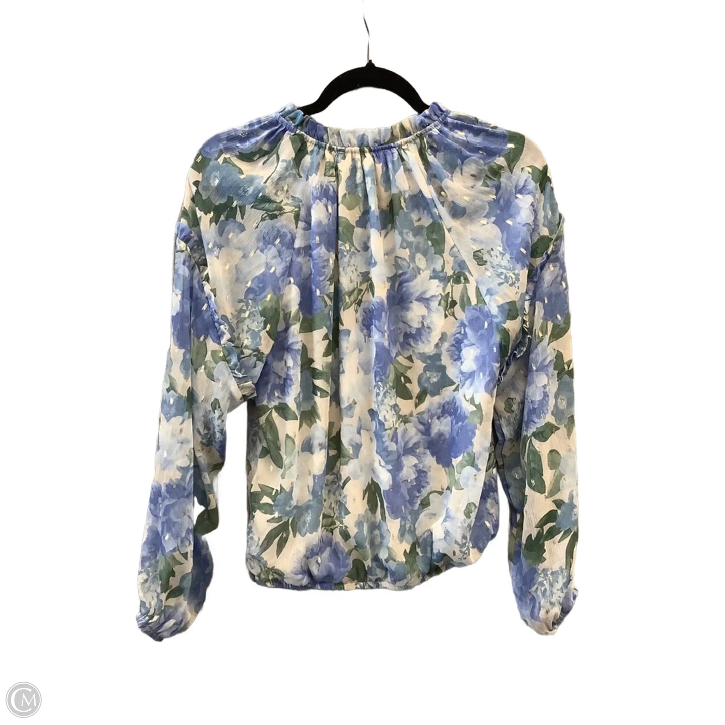 Top Long Sleeve By Clothes Mentor In Floral Print, Size: S