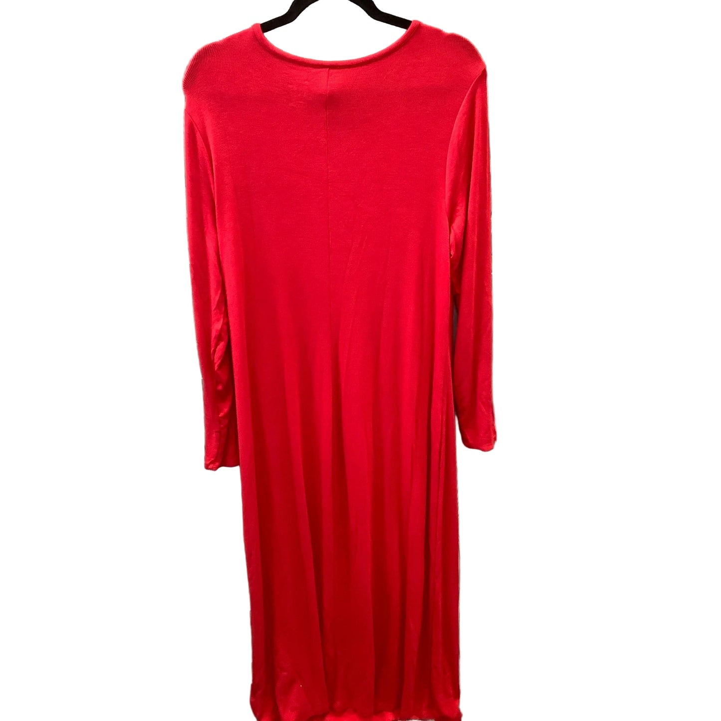 Dress Casual Maxi By A New Day In Red, Size: Xl