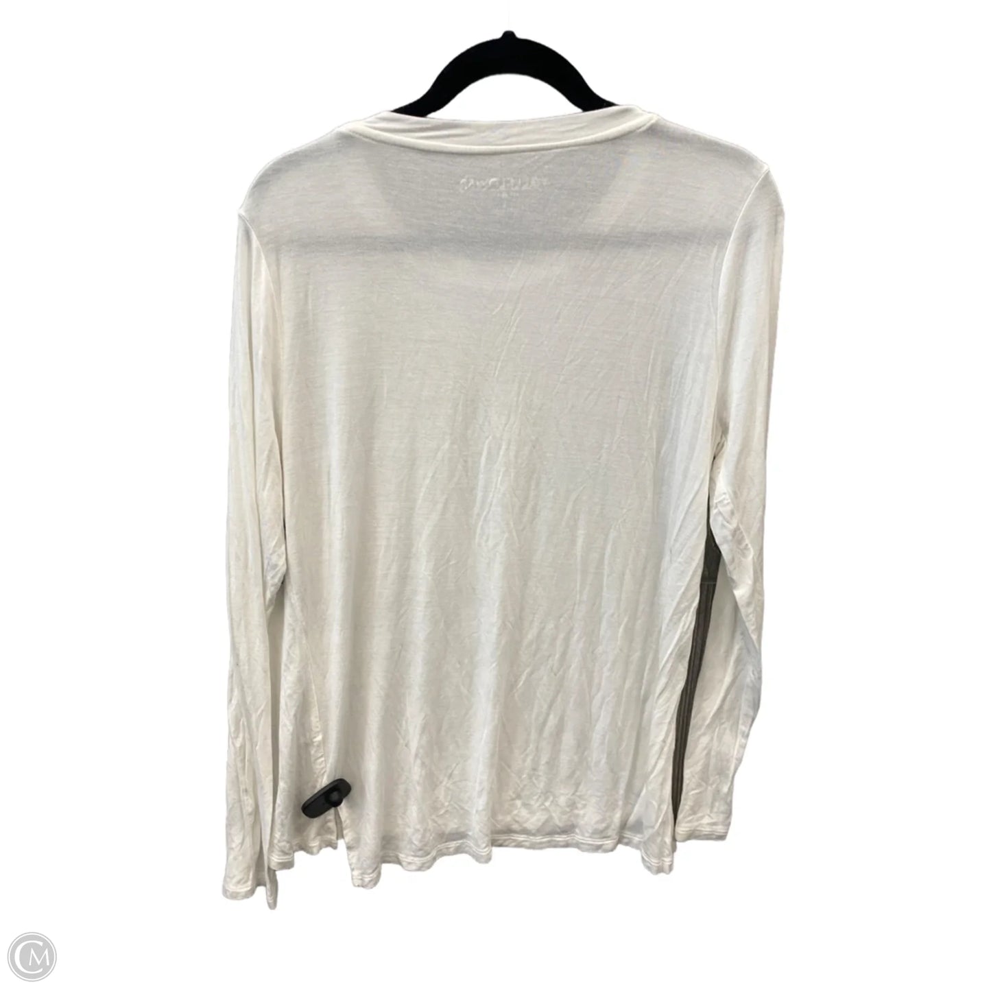 Top Long Sleeve Basic By Wallflower In White, Size: L