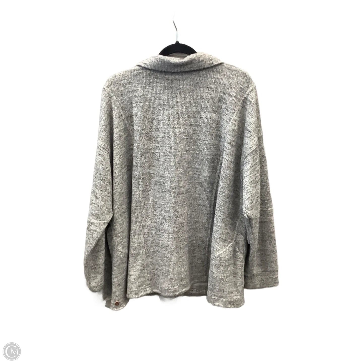 Jacket Other By Clothes Mentor In Grey, Size: 3x