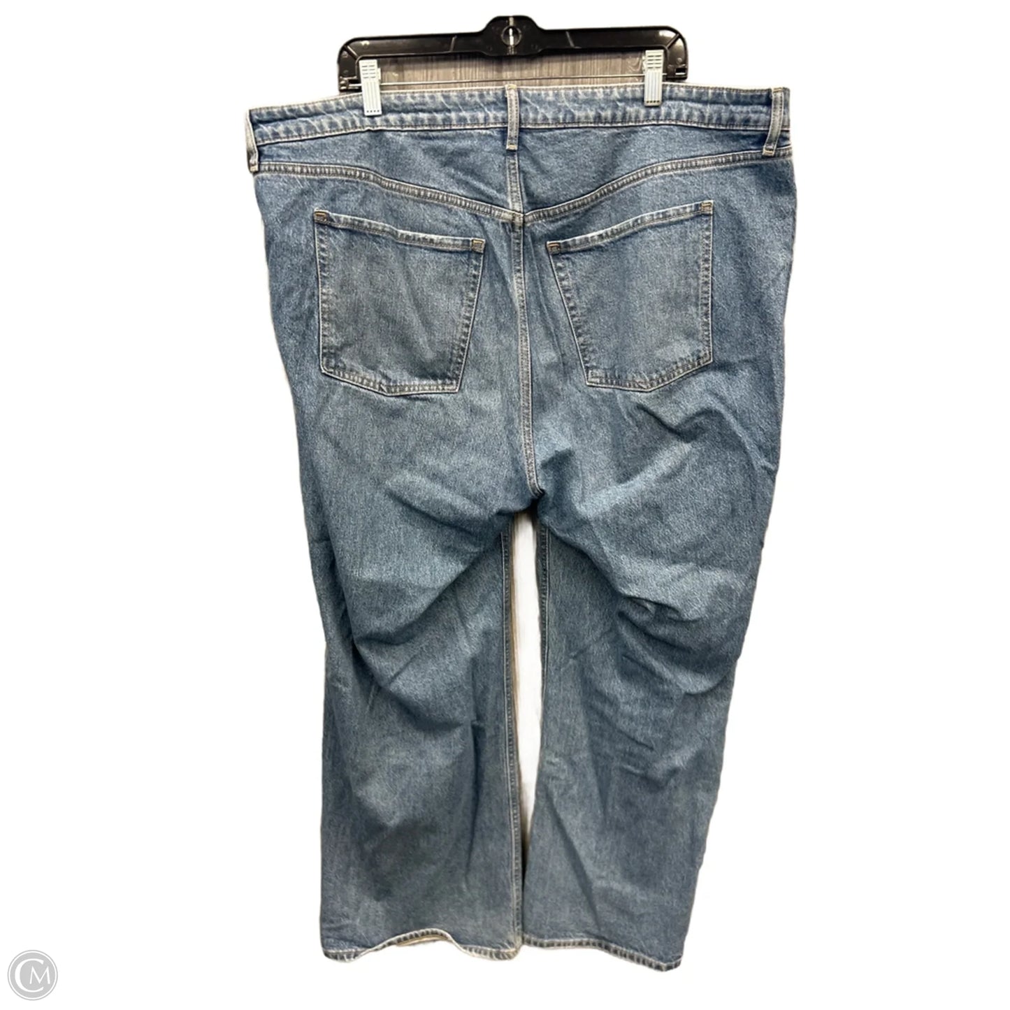 Jeans Wide Leg By Old Navy In Blue Denim, Size: 20