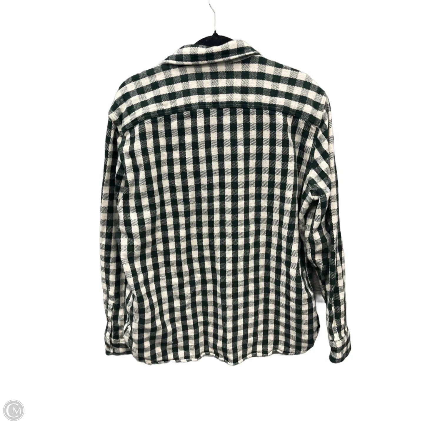 Jacket Shirt By Gap In Plaid Pattern, Size: Xl