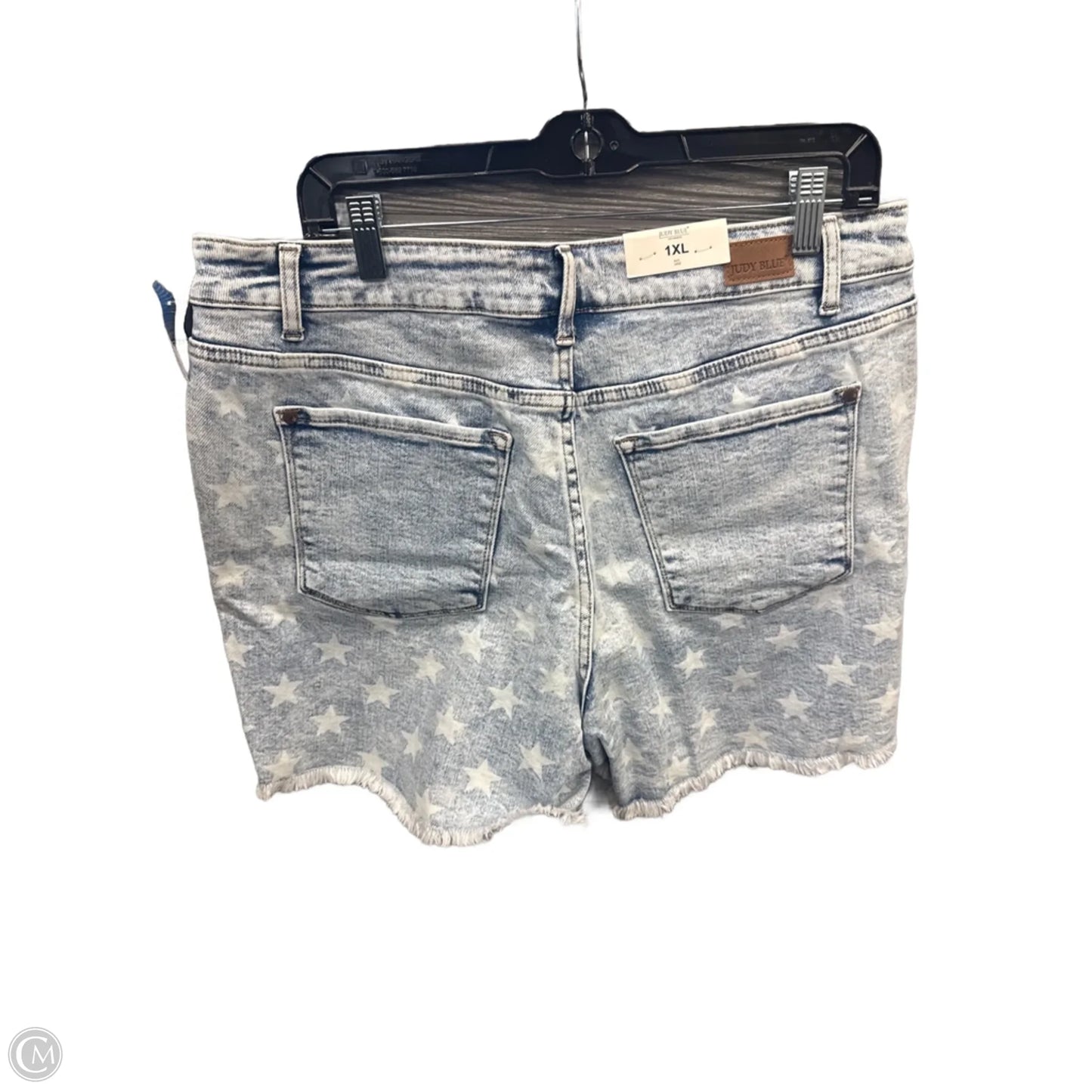 Shorts By Judy Blue In Blue Denim, Size: 18