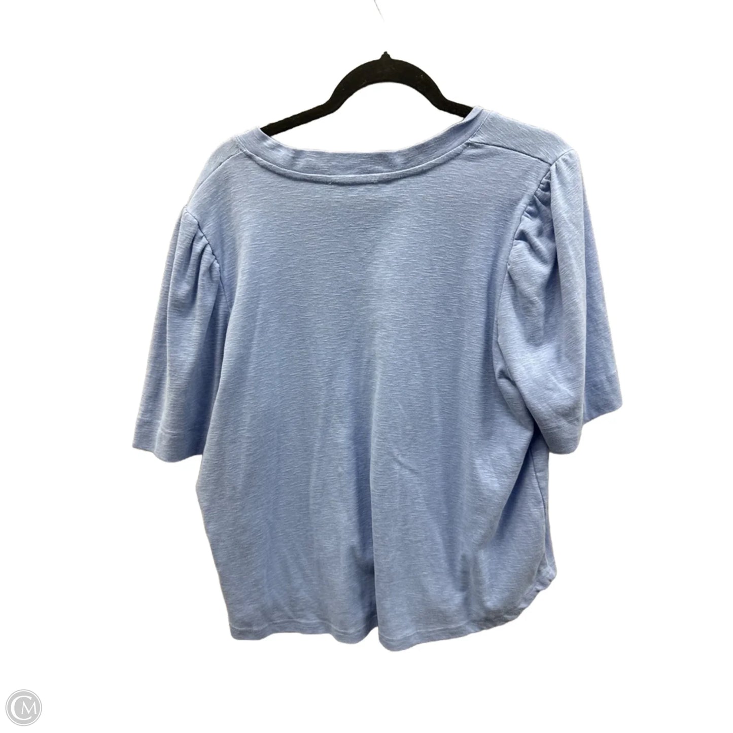 Top Short Sleeve By Jane And Delancey In Blue, Size: 2x
