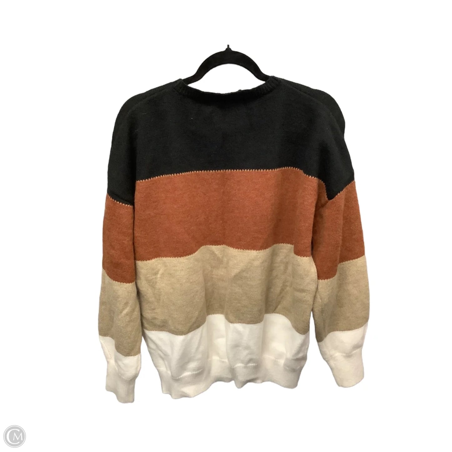 Sweater By Cmf In Striped Pattern, Size: Xxl