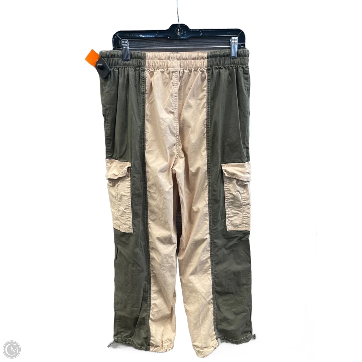 Pants Cargo & Utility By Happily Grey In Black & Green, Size: 12