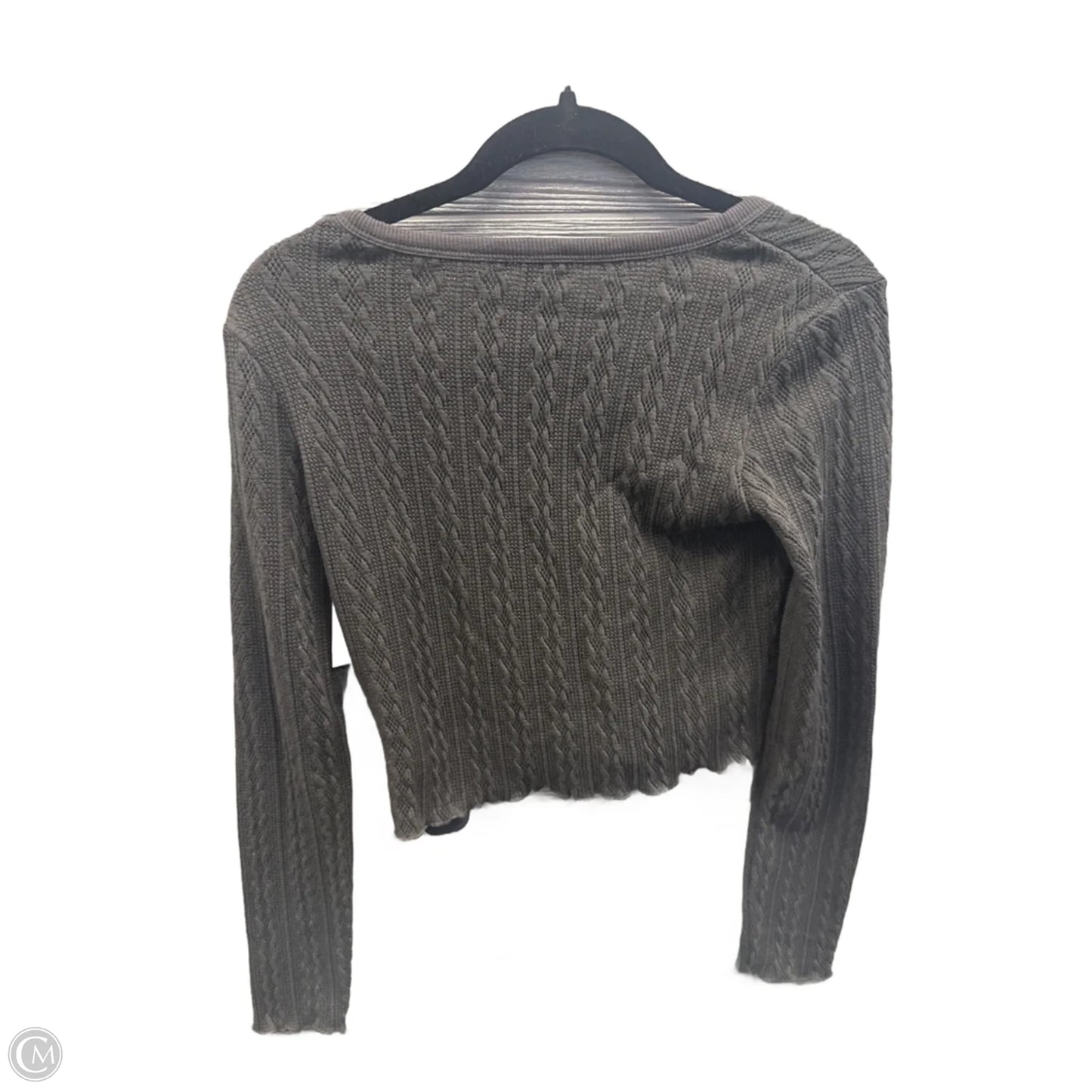 Top Long Sleeve By Union Bay In Grey, Size: M