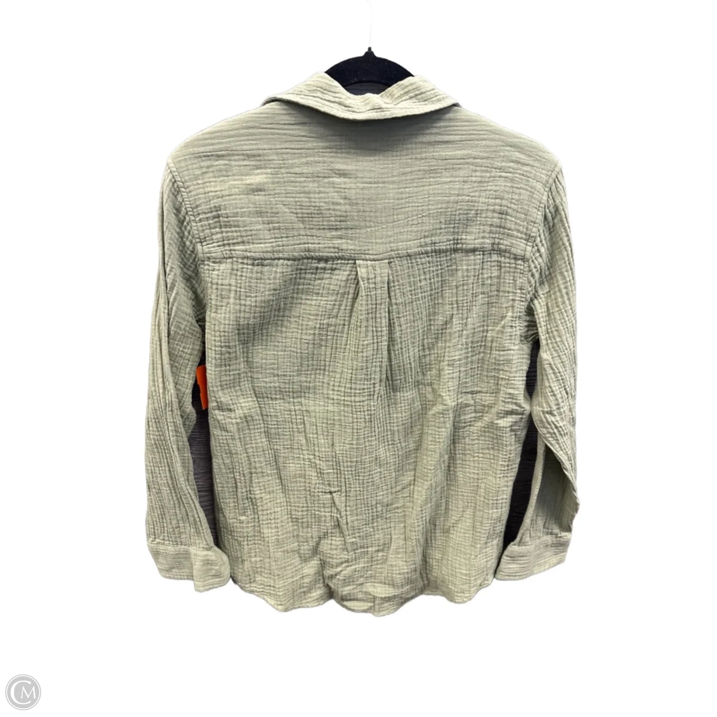 Top Long Sleeve By Universal Thread In Green, Size: S