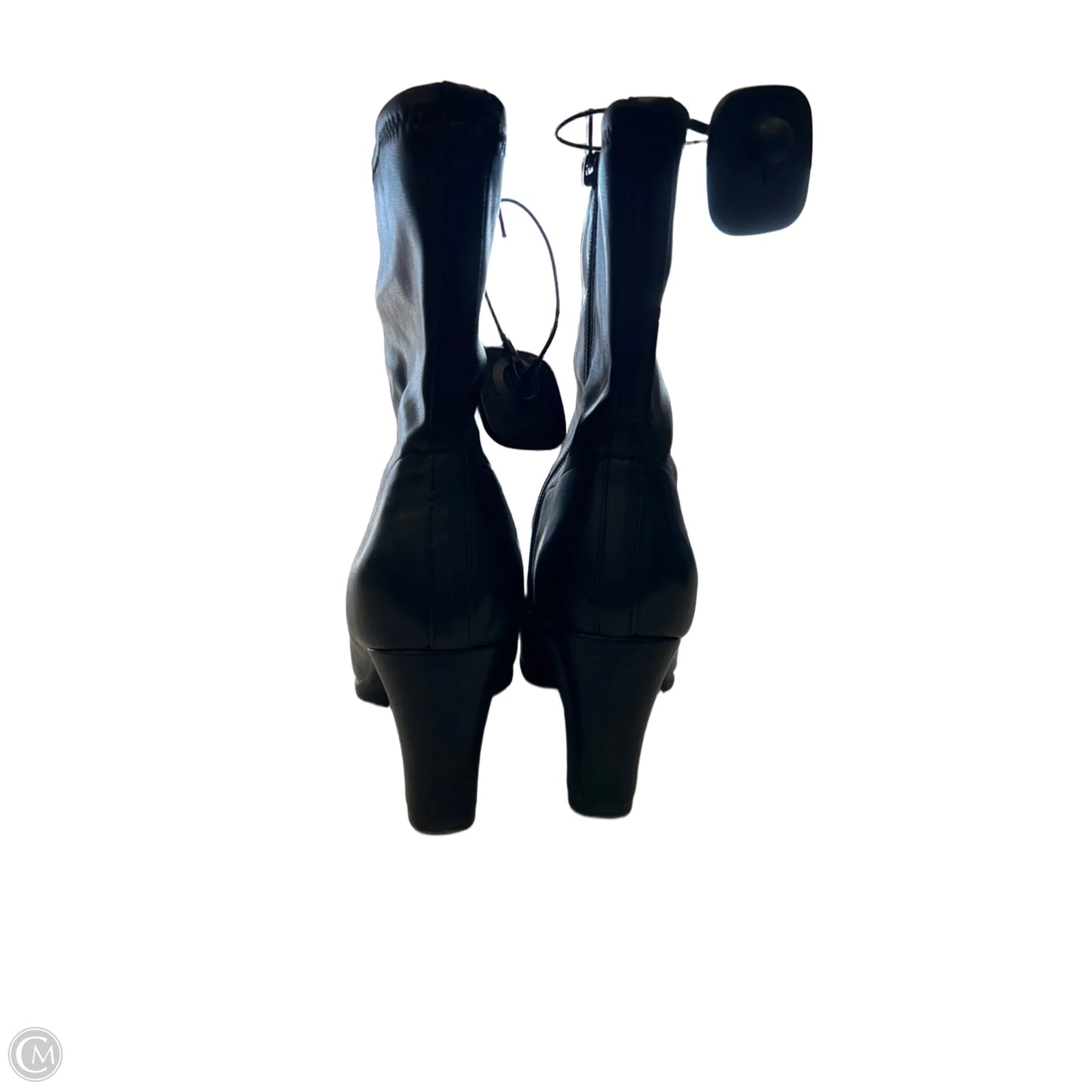 Boots Mid-calf Heels By Aerosoles In Black, Size: 10