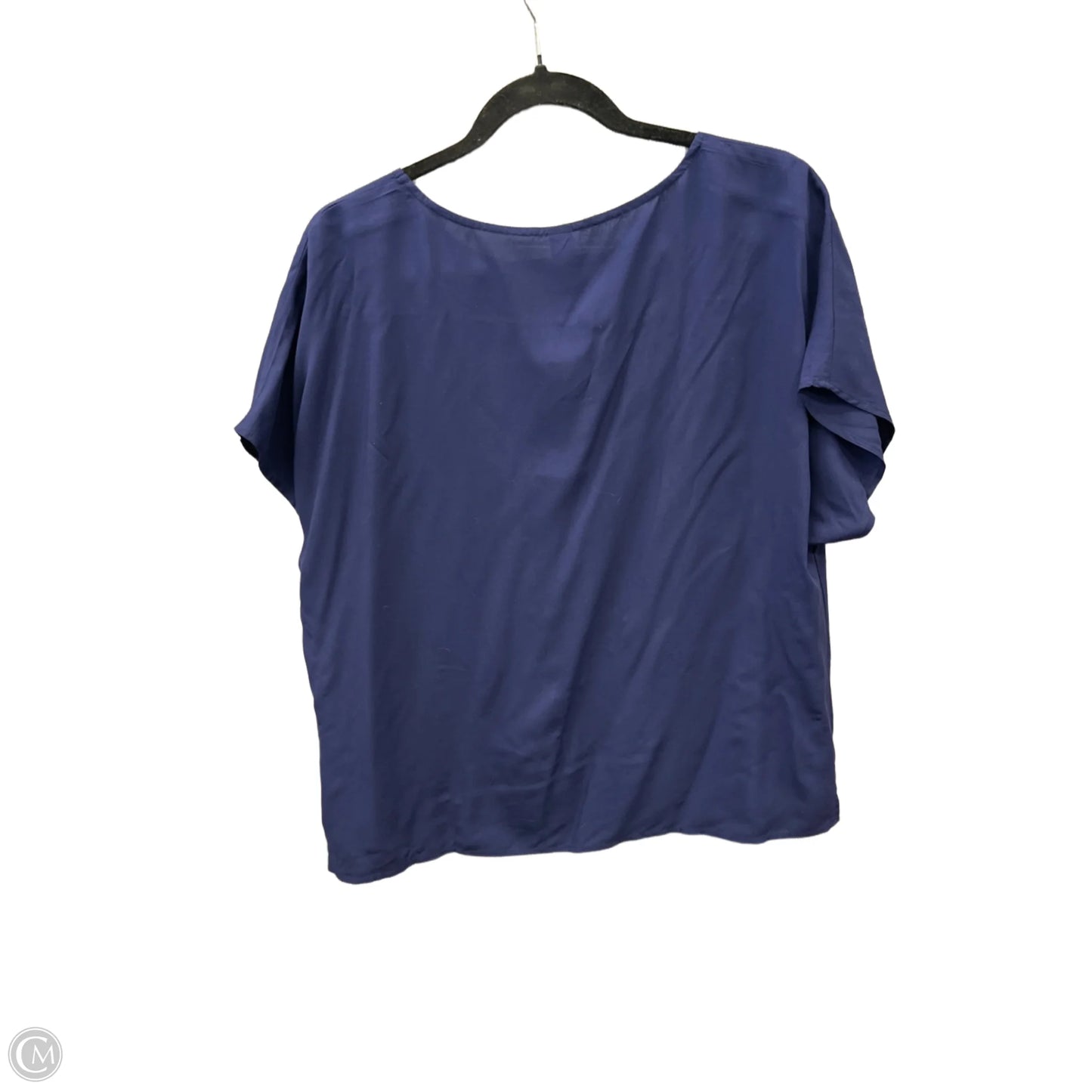 Top Short Sleeve By Clothes Mentor In Blue, Size: Xl