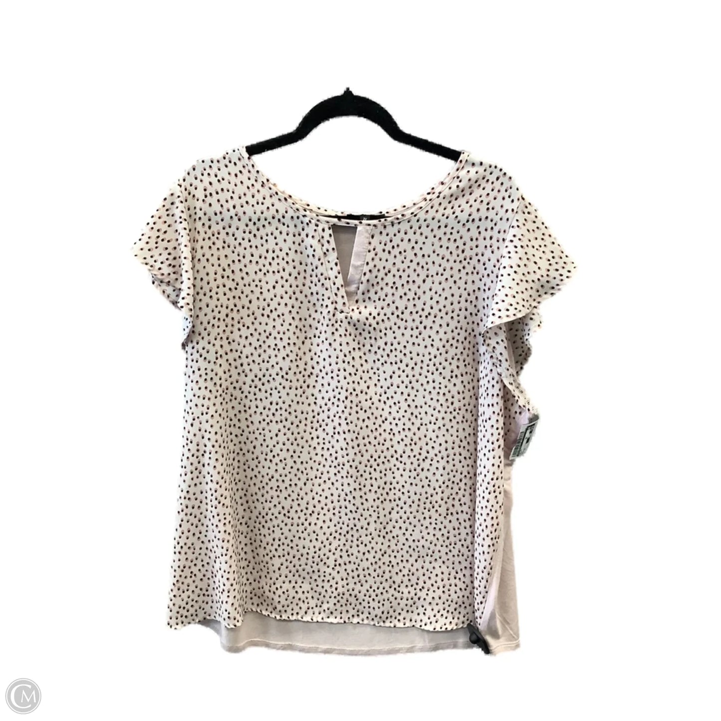 Top Short Sleeve By Papermoon In Pink, Size: 2x