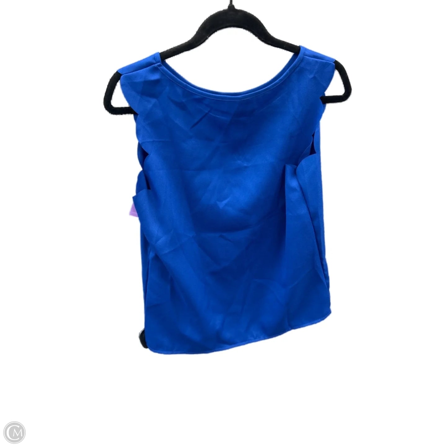 Top Sleeveless By Clothes Mentor In Blue, Size: M