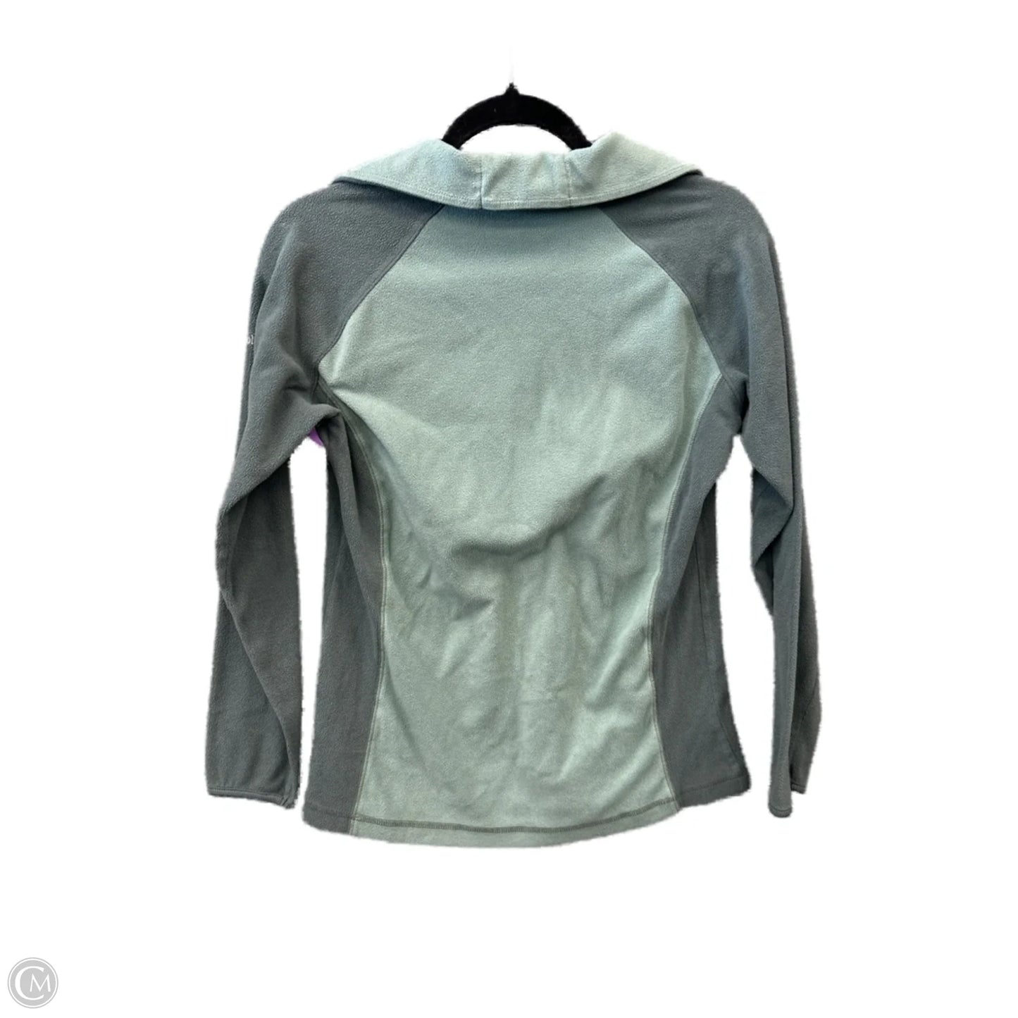Athletic Sweatshirt Collar By Columbia In Grey, Size: M