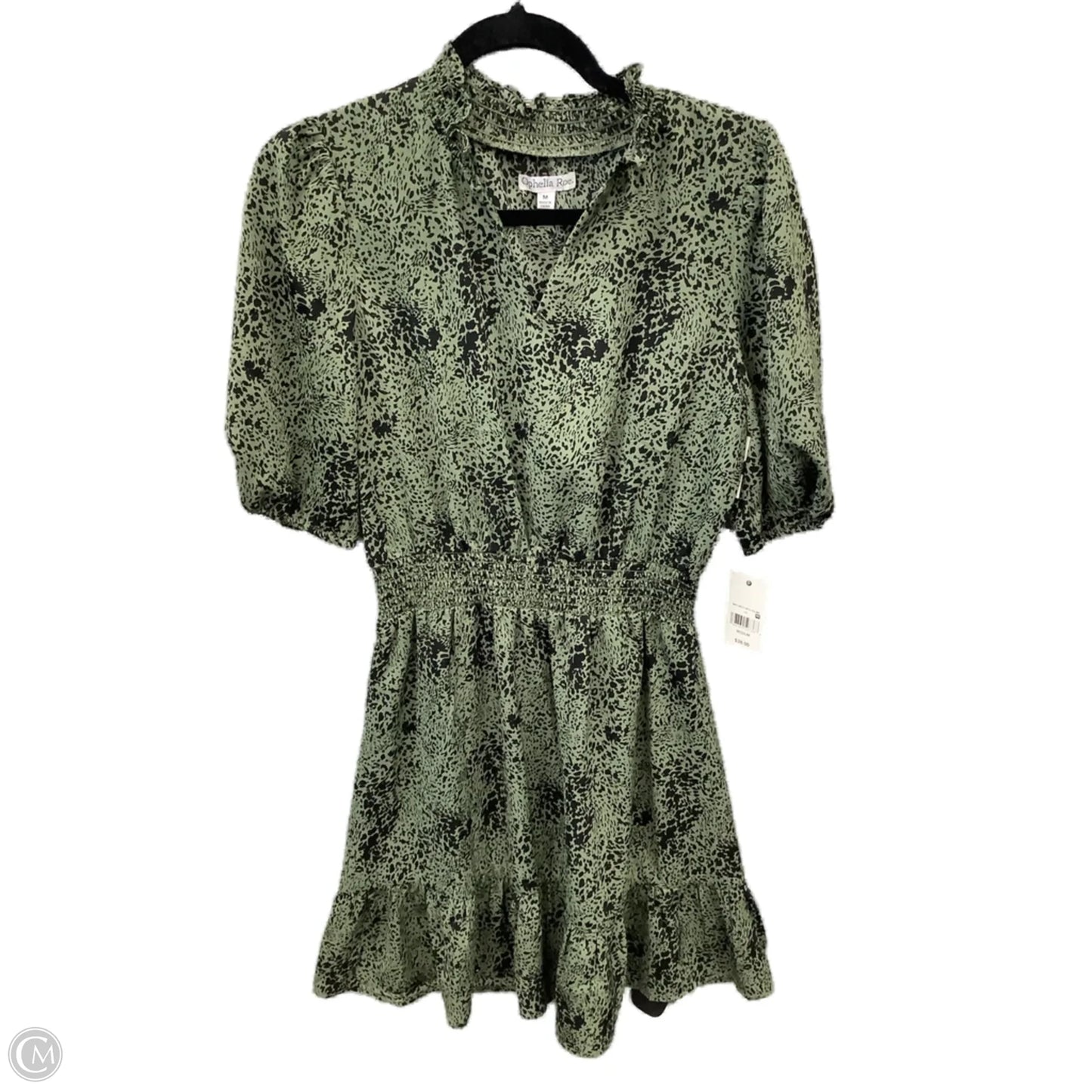 Dress Casual Midi By Ophelia Roe In Green, Size: M